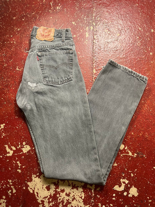 80s Levi’s 501s Black Jeans