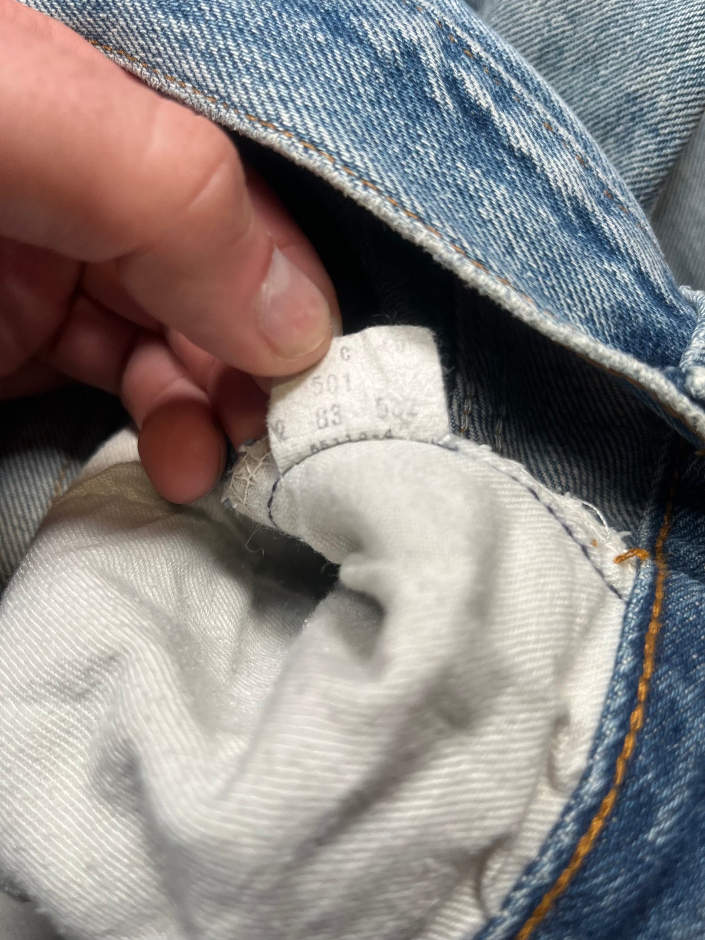 1983 Levi’s 501s Non-Selvedge Jeans