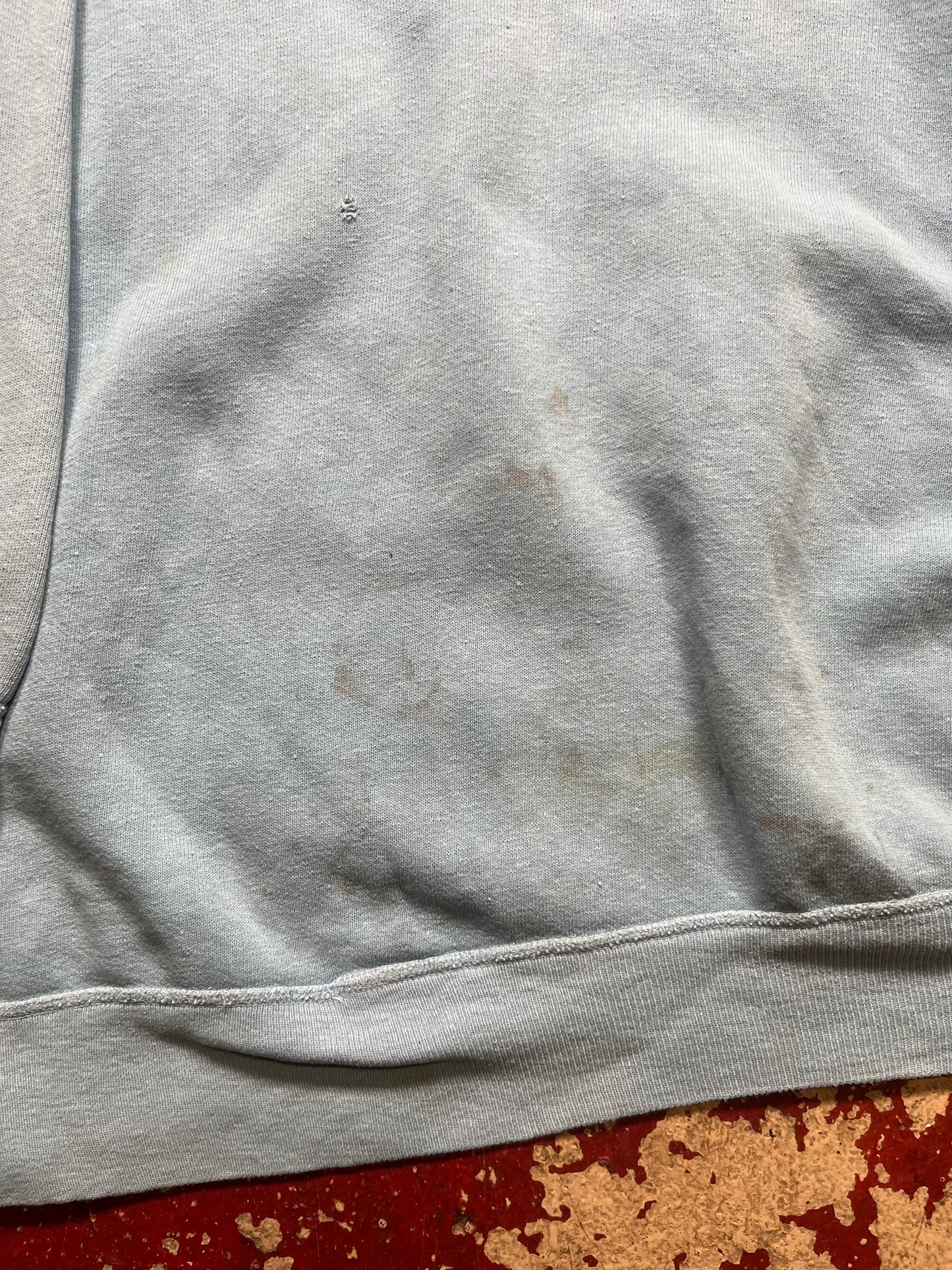50s/60s Light Blue Crewneck