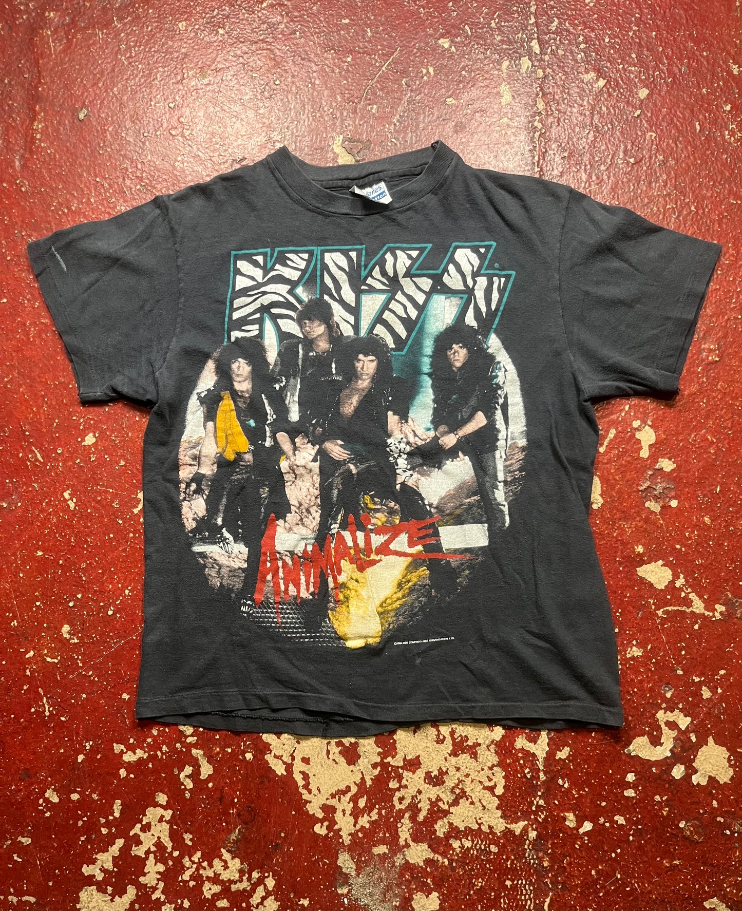 1984 Kiss “Animalize” Tee