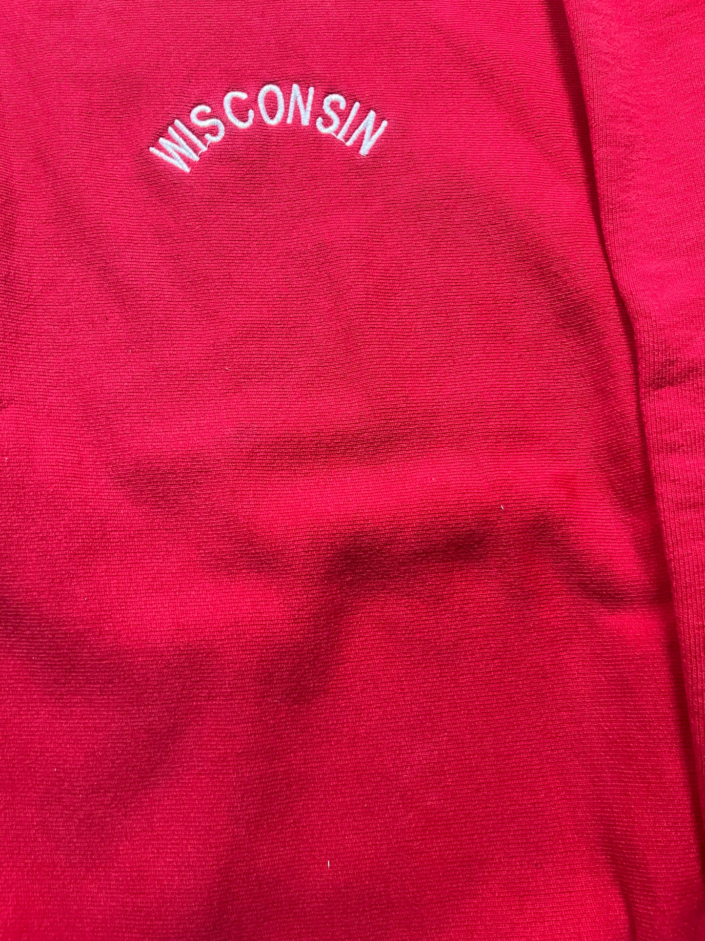 80s Champion Reverse Weave Wisconsin Crewneck