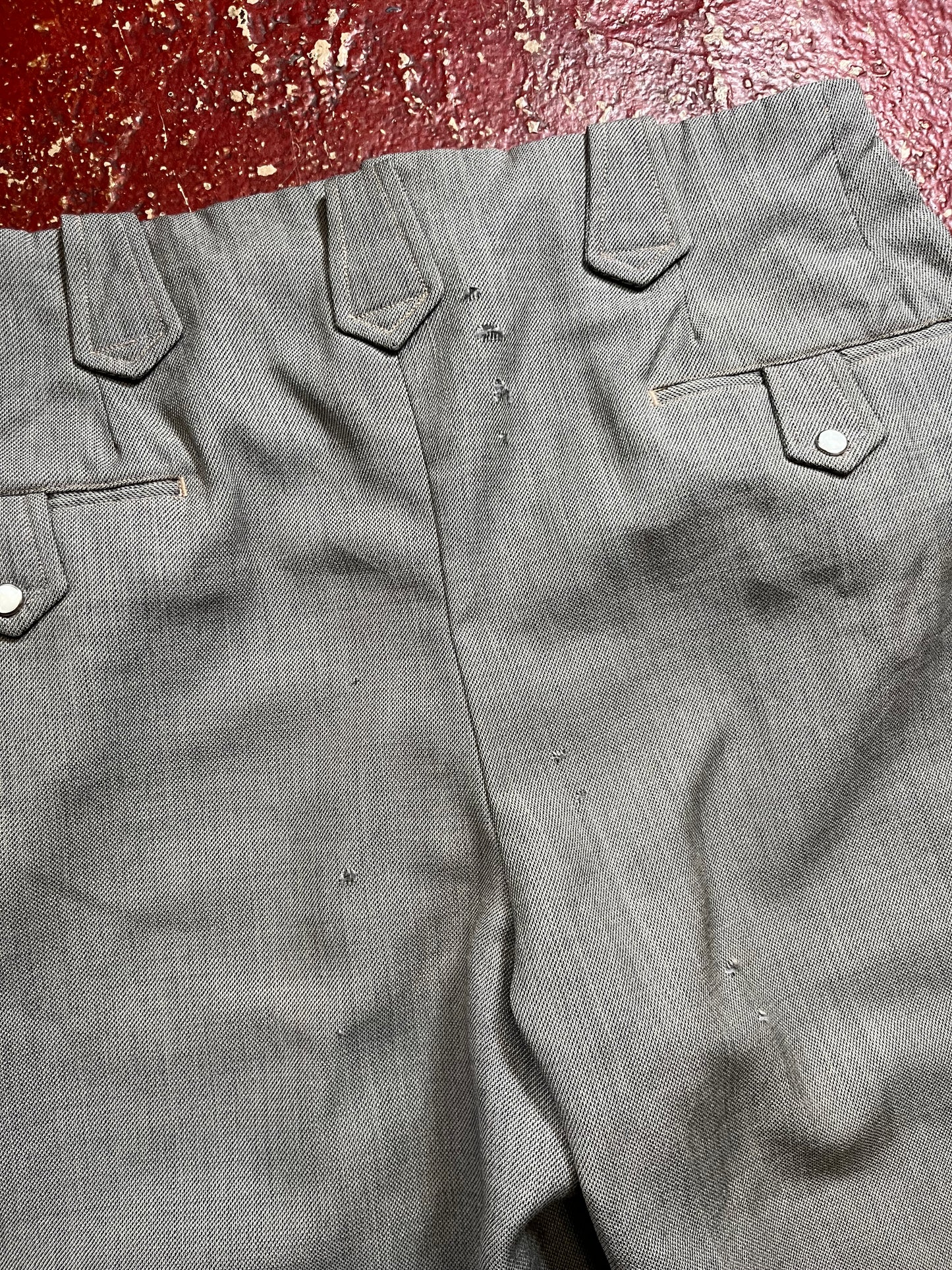 50s Vaquero Fashions Wool Gabardine Western Pants