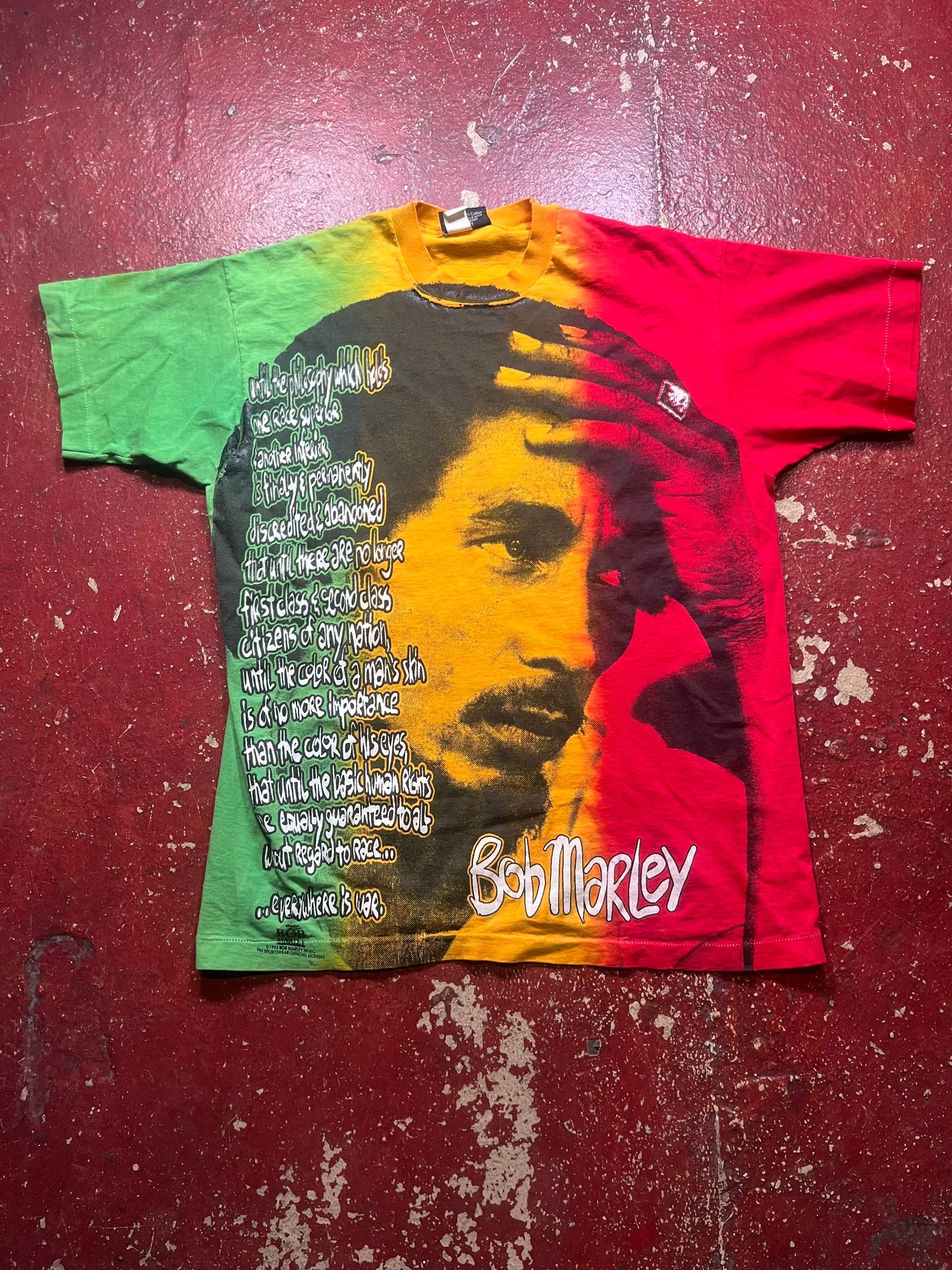 1993 Bob Marley AOP Tee