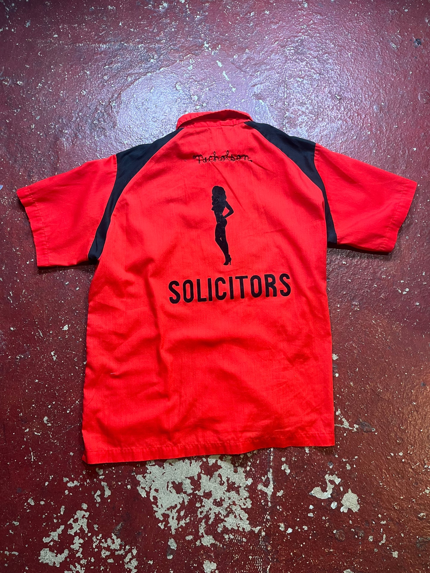 60s/70s Hilton Solicitors Bowling Shirt