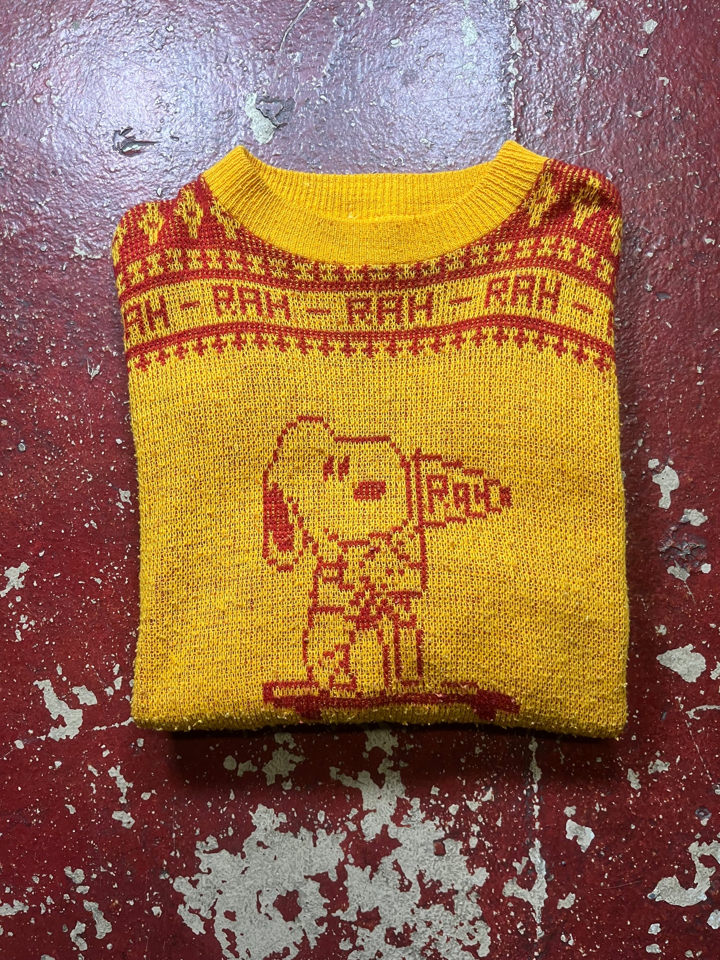 70s Snoopy Knit Sweater
