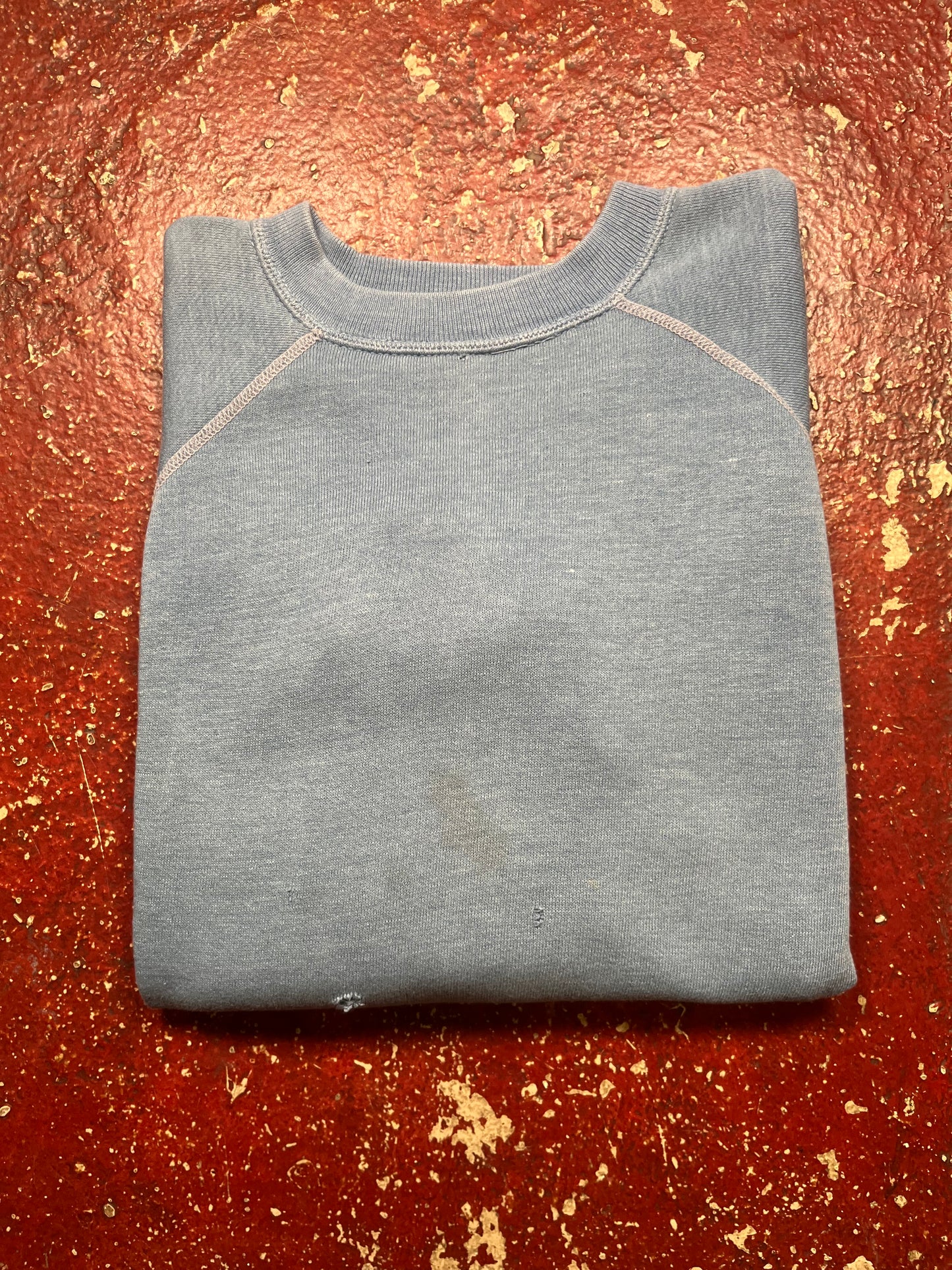 60s Light Blue Crewneck