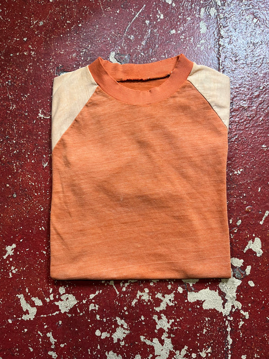 80s Orange Two Tone Shirt