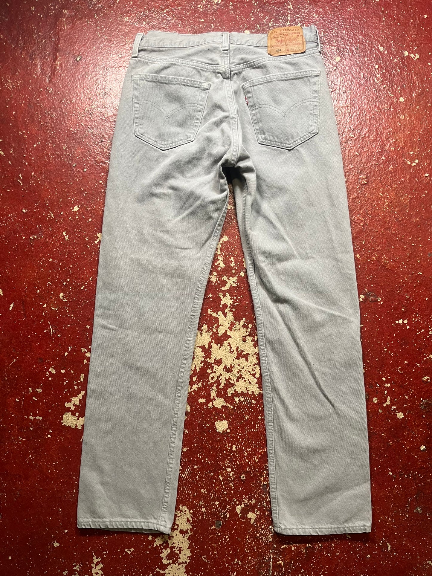 90s Grey Levi’s 501s Jeans