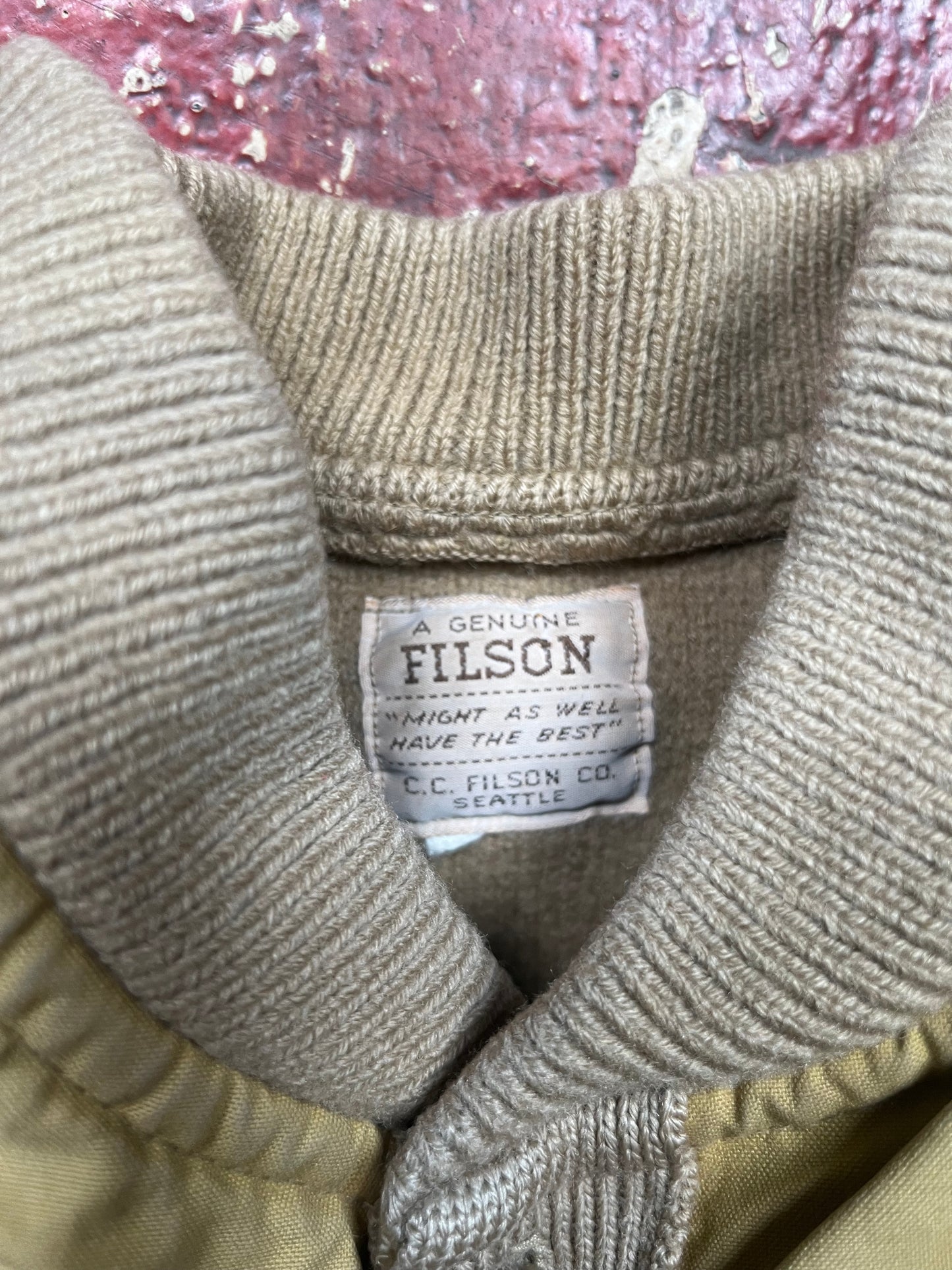 70s Filson Hunting Sweater