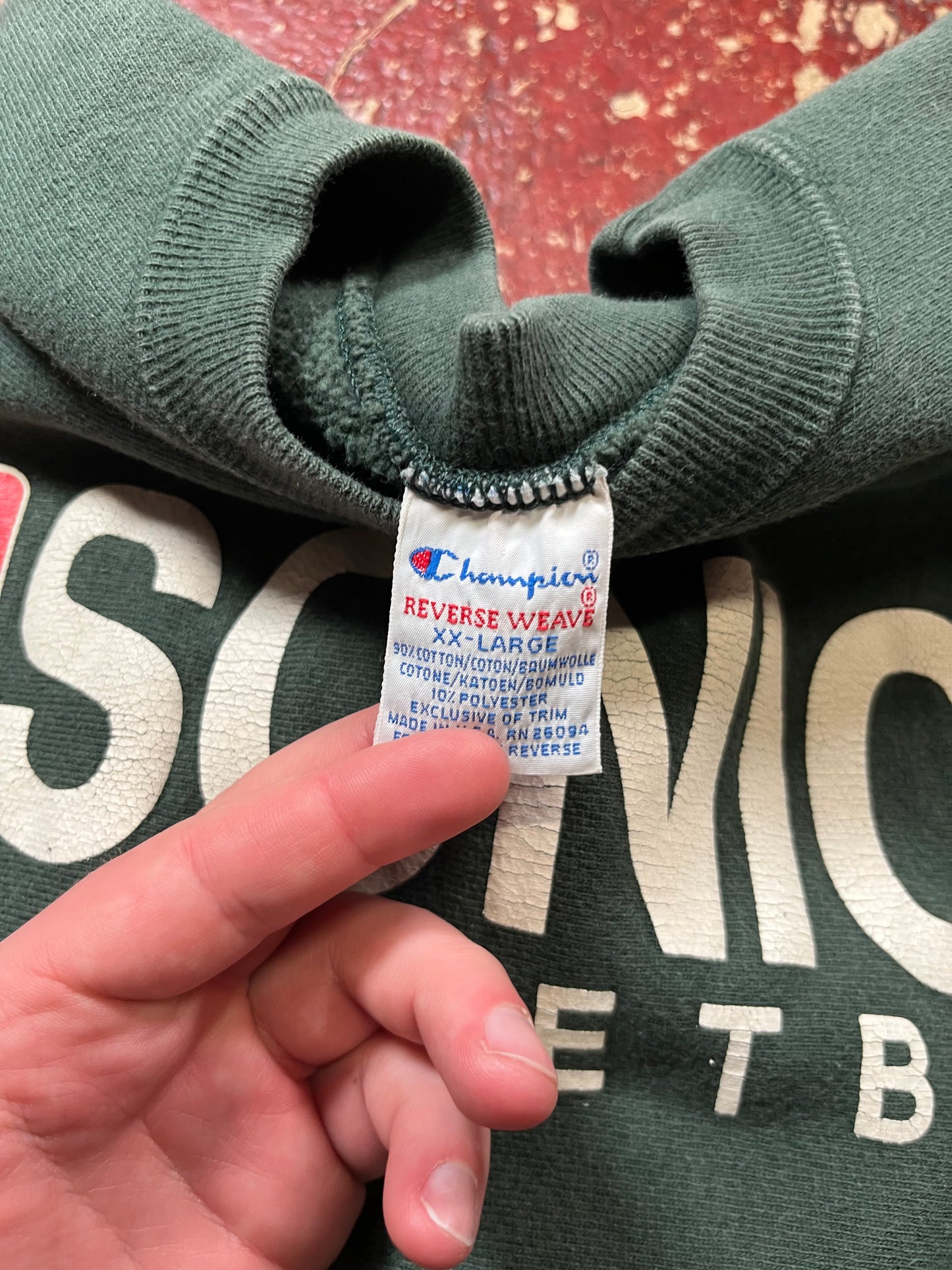 90s Champion Reverse Weave Seattle Sonics Crewneck