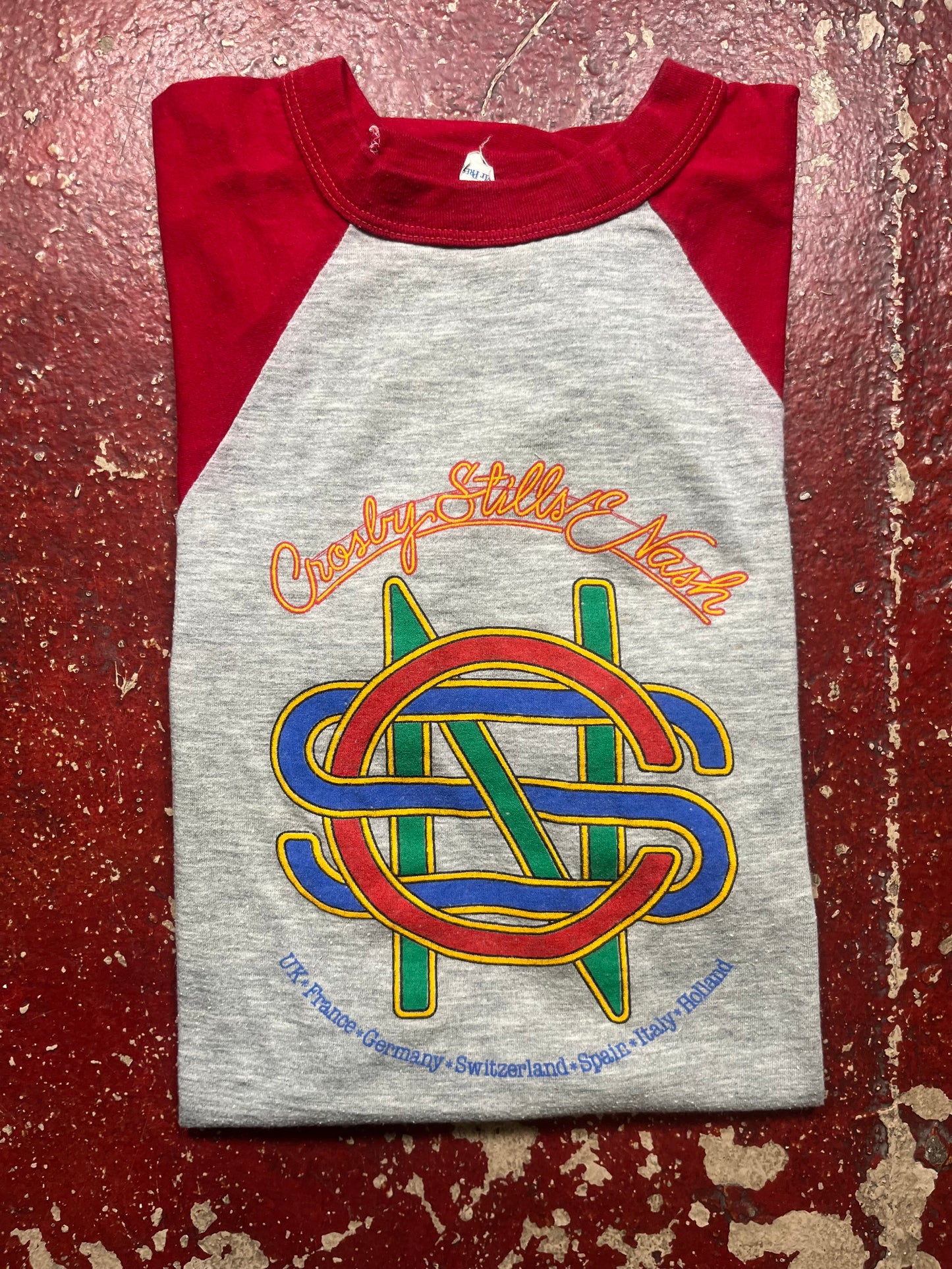 80s Crosby Stills & Nash “Allies” Tee