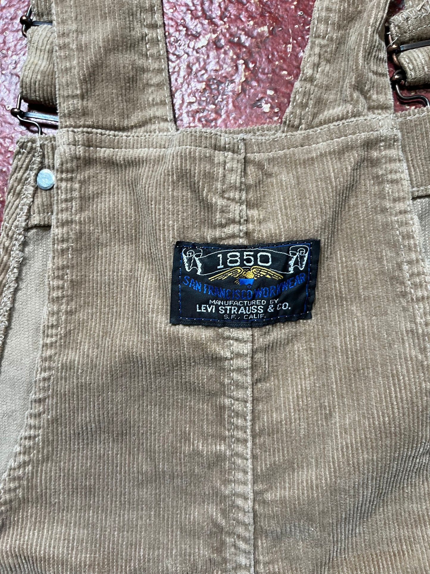 70s Levi’s Corduroy Overalls