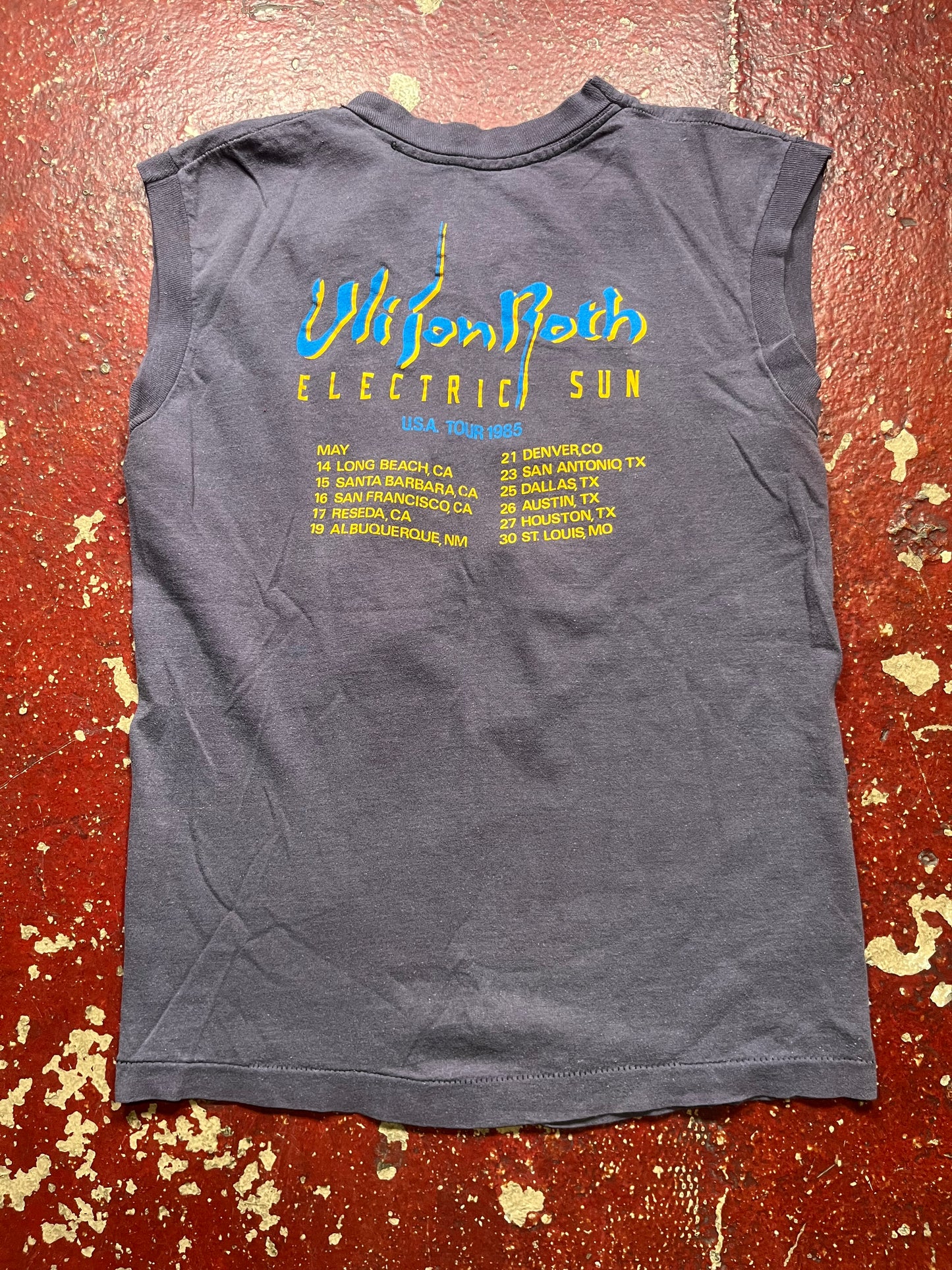 1985 Uli Jon Roth “Electric Sun” Sleeveless Shirt