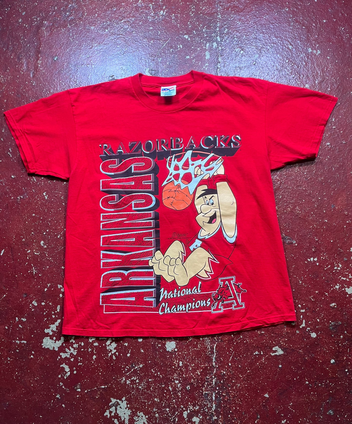 1994 Flintstones Arkansas Tee