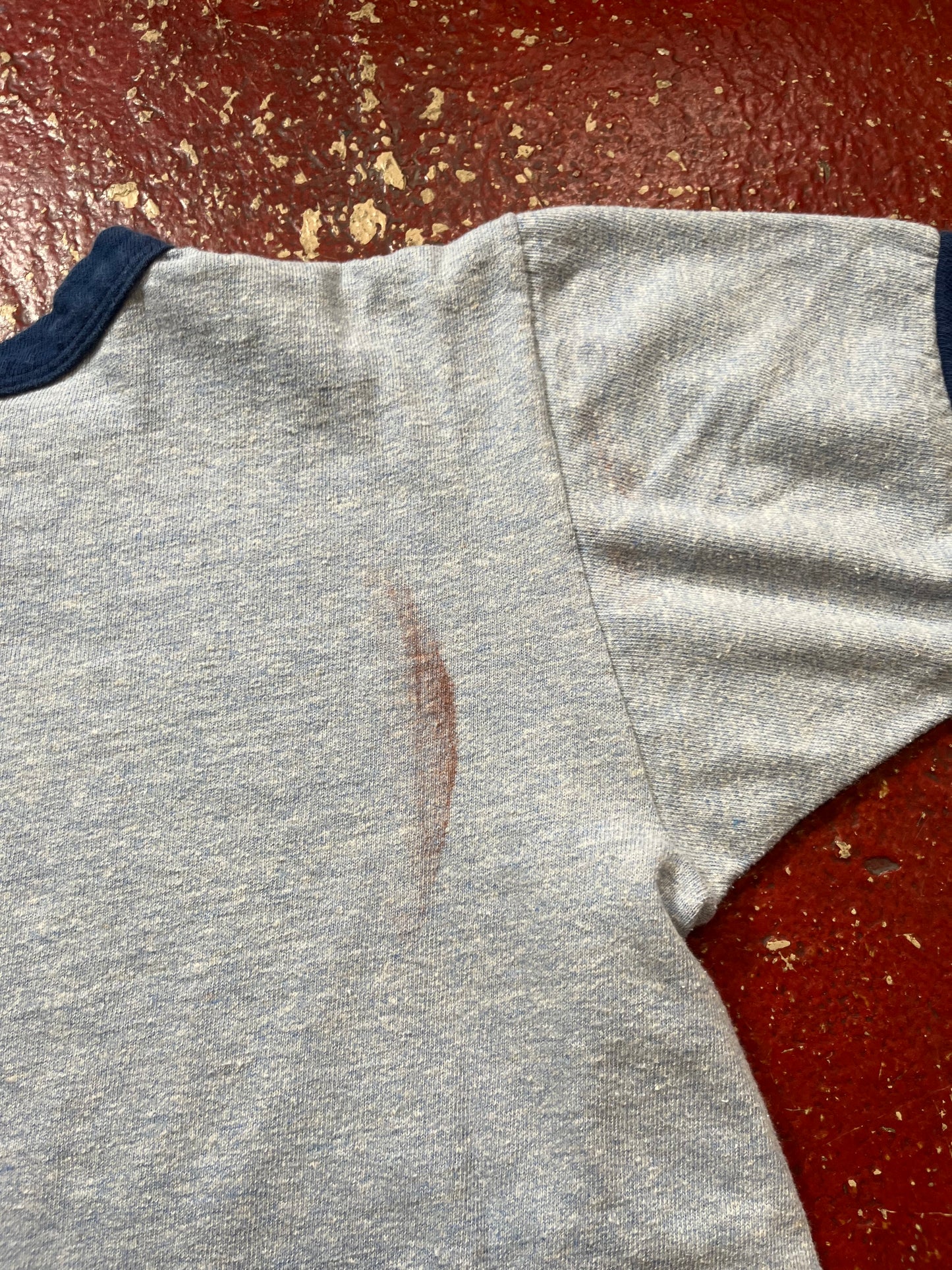 70s Champion CWU Terry Cloth Ringer Tee