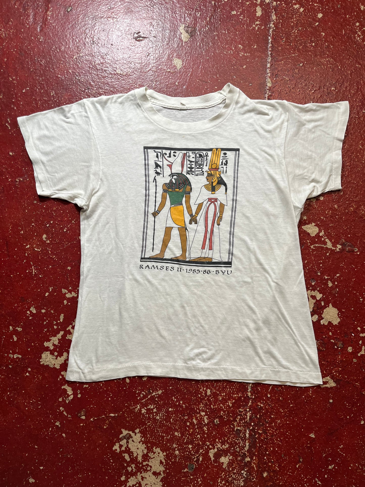 1986 BYU Ramses Tee
