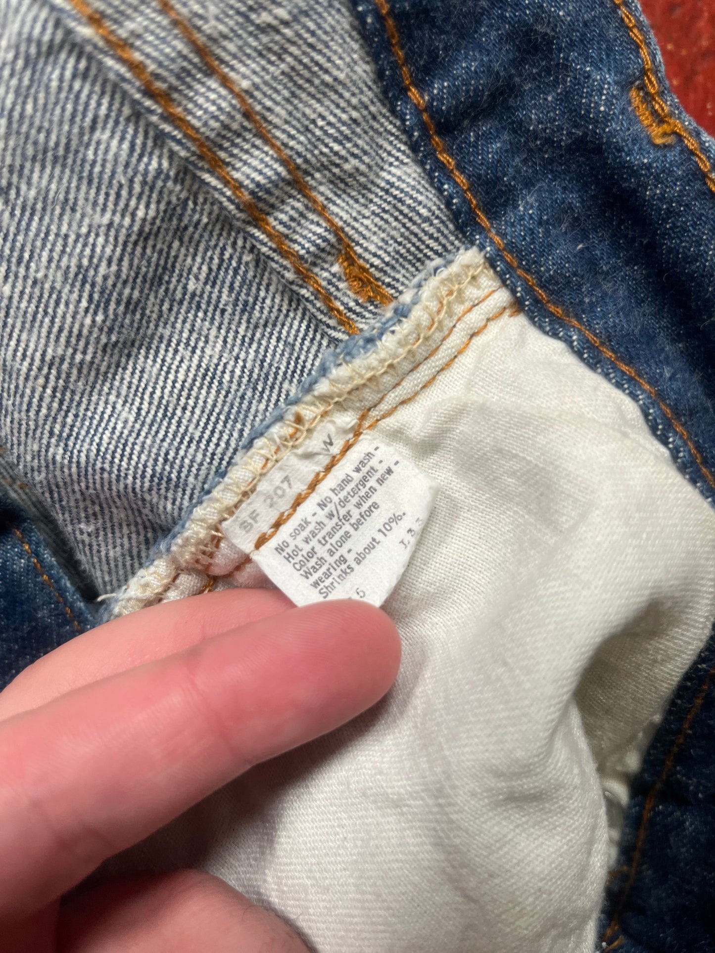80s Levi’s 501s Jeans