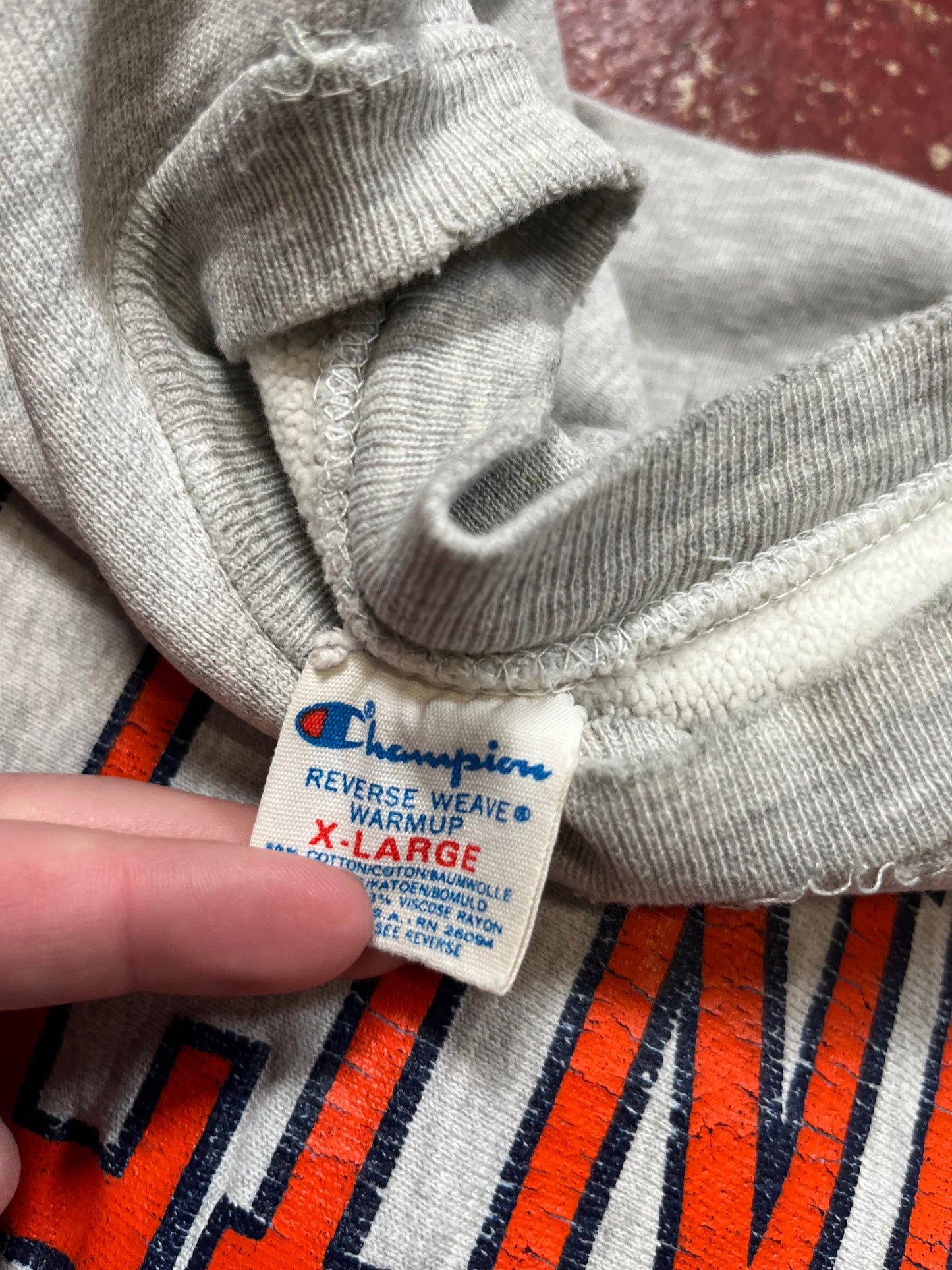 80s Champion Reverse Weave Illinois Crewneck