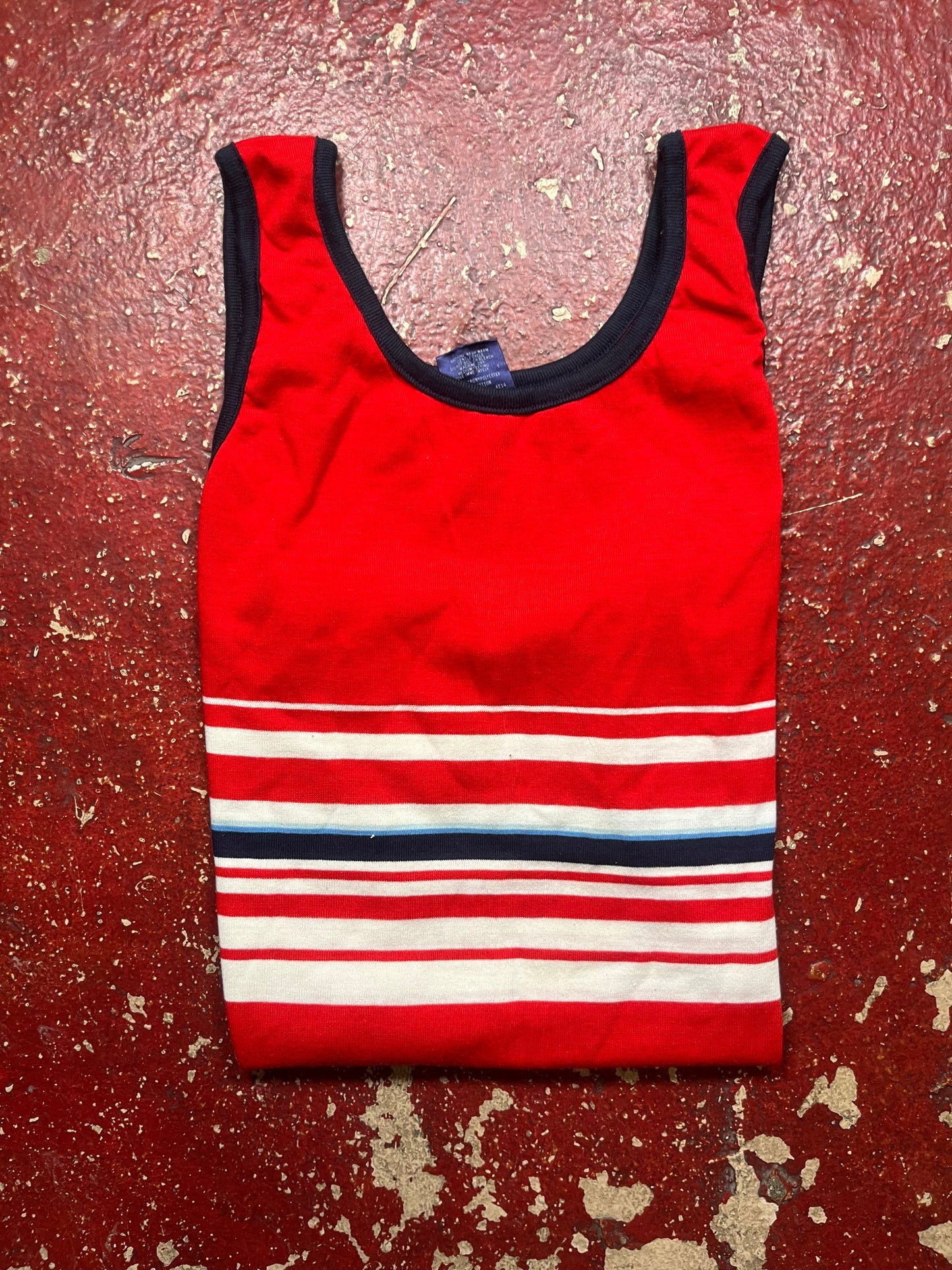 70s/80s Striped Tank Top