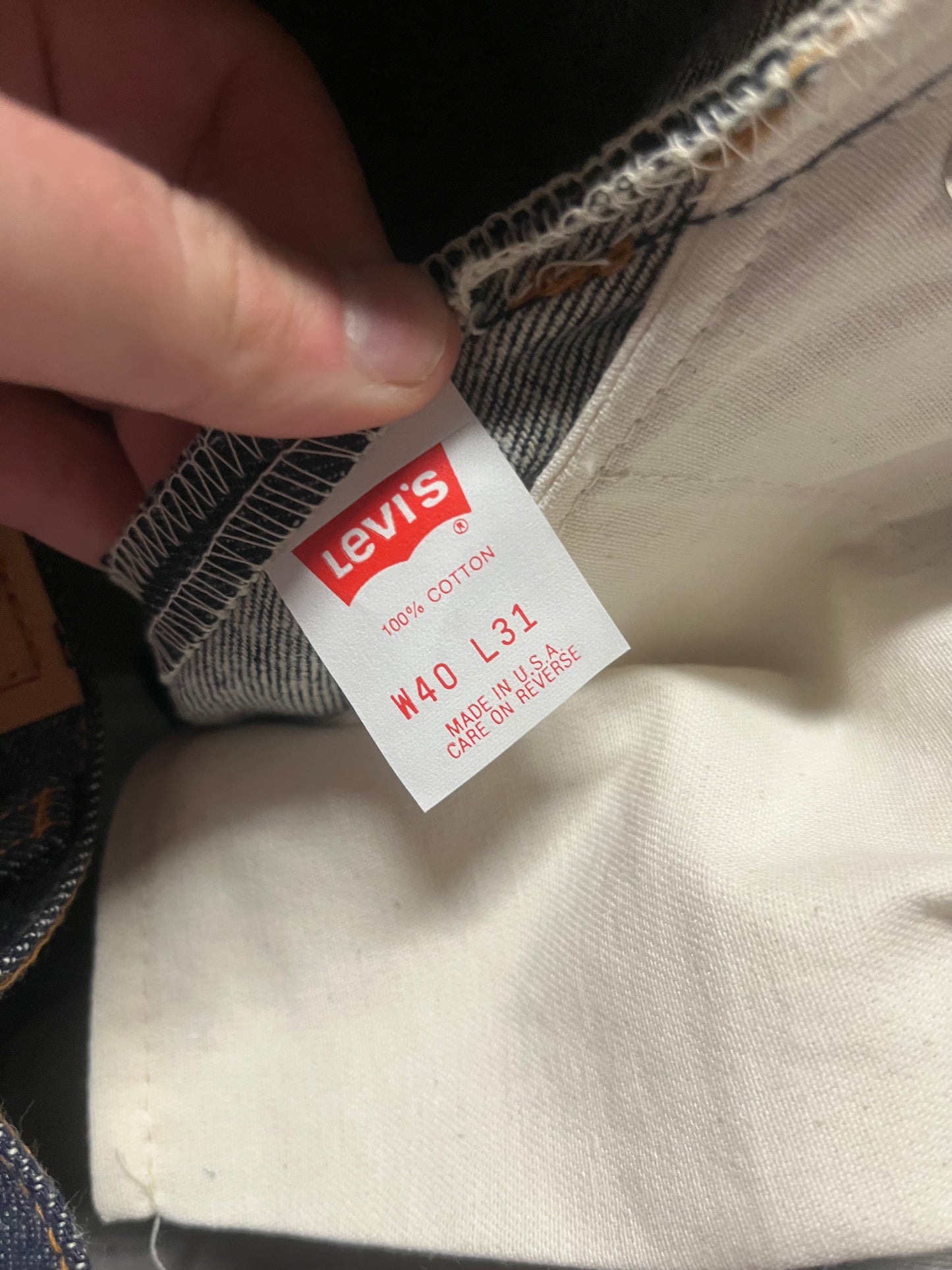 1987 DS Levis 501s Jeans