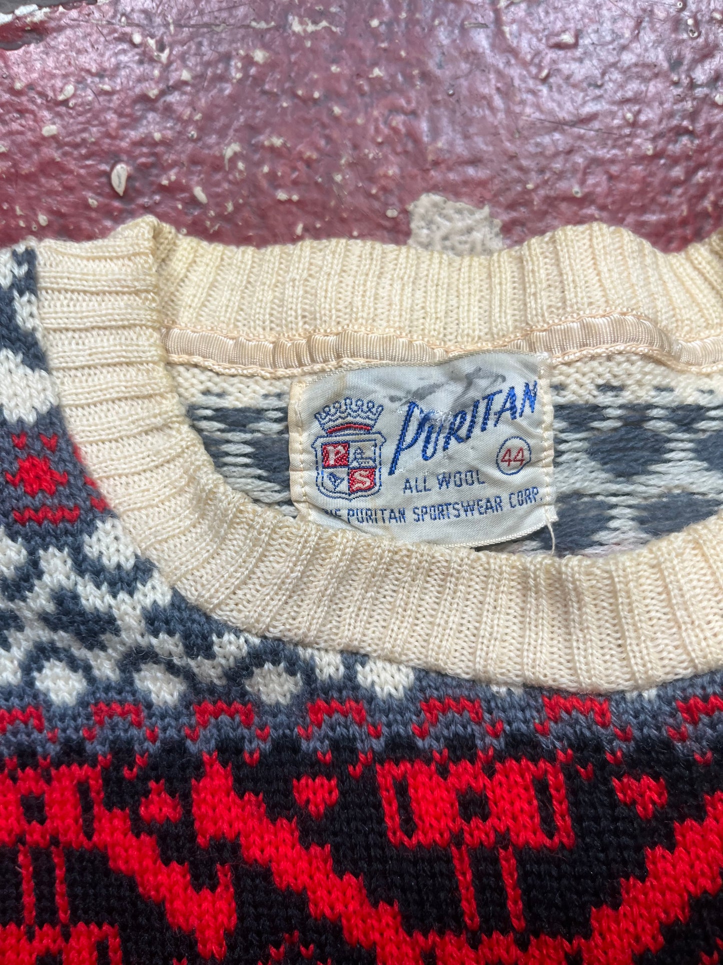 50s/60s Puritan Wool Sweater