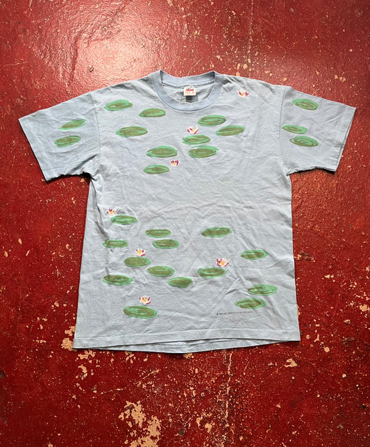 90s Monet Waterlilies AOP Tee