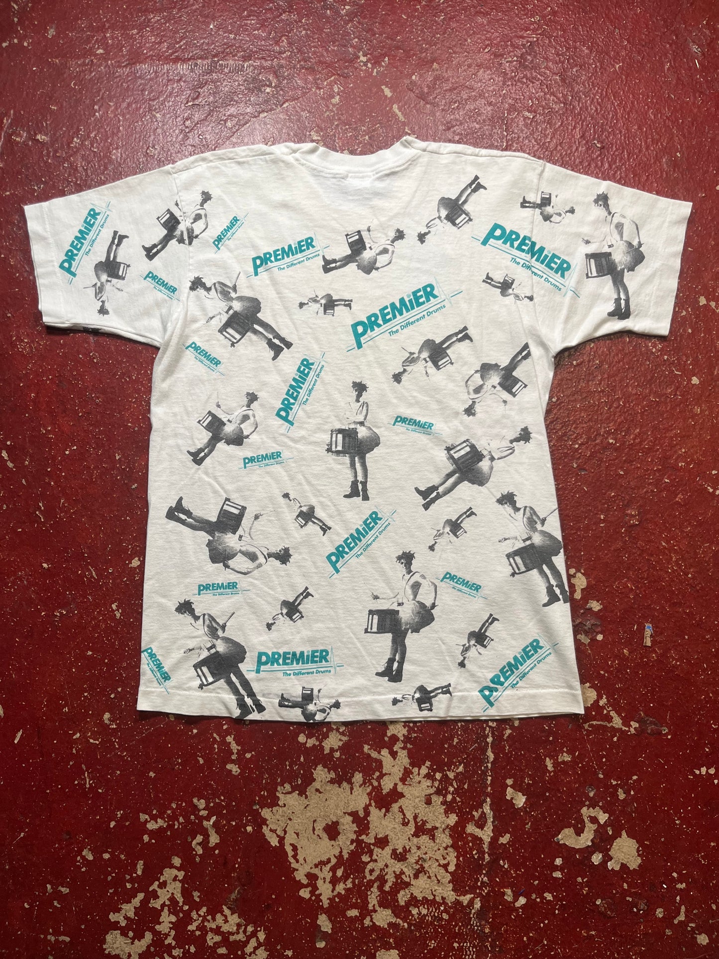 90s Premier Drums AOP Tee