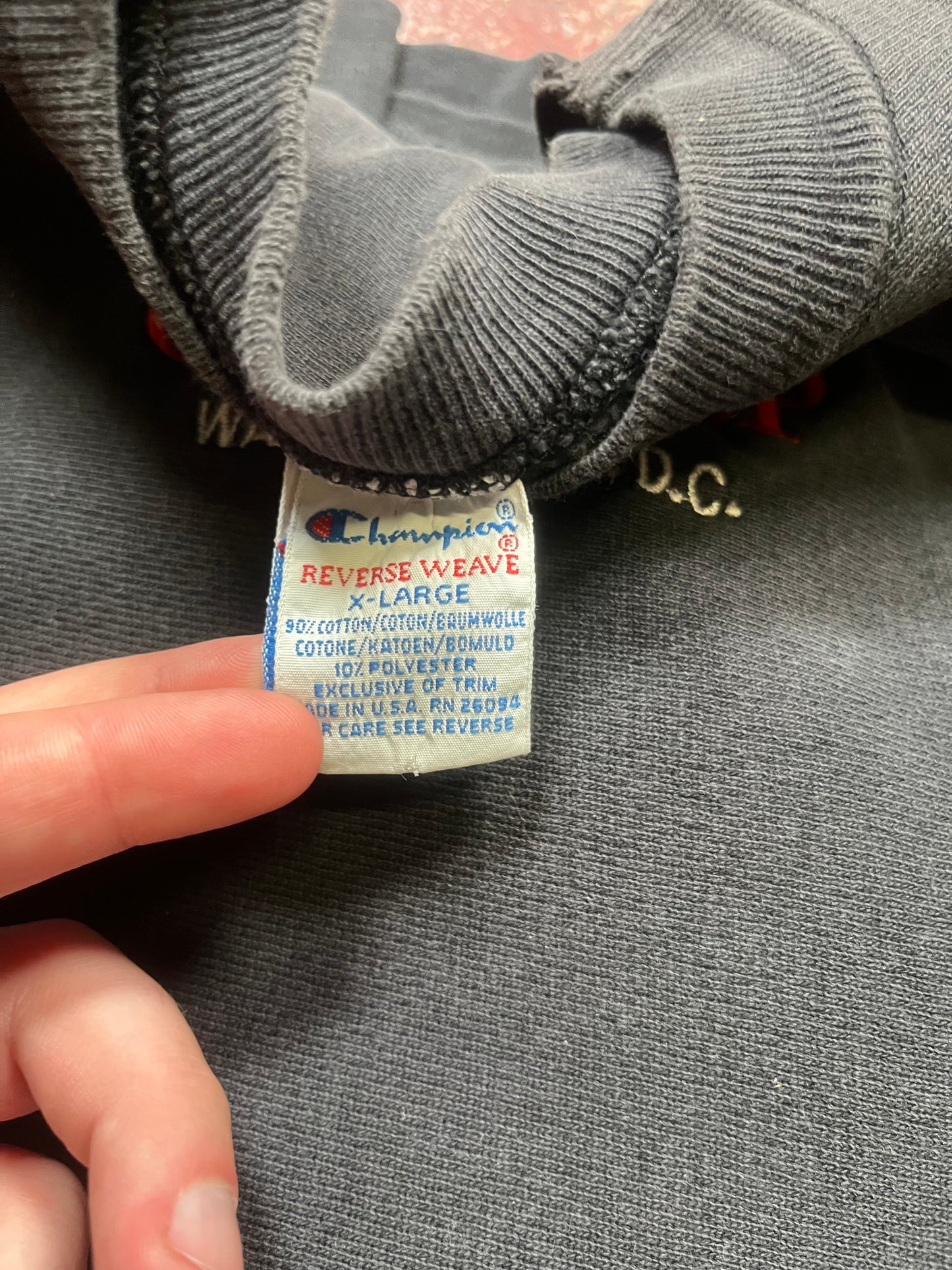 90s Champion Reverse Weave Close Up Crewneck