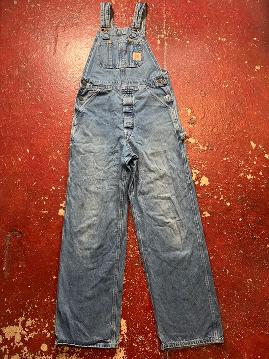 90s Carhartt Denim Overalls