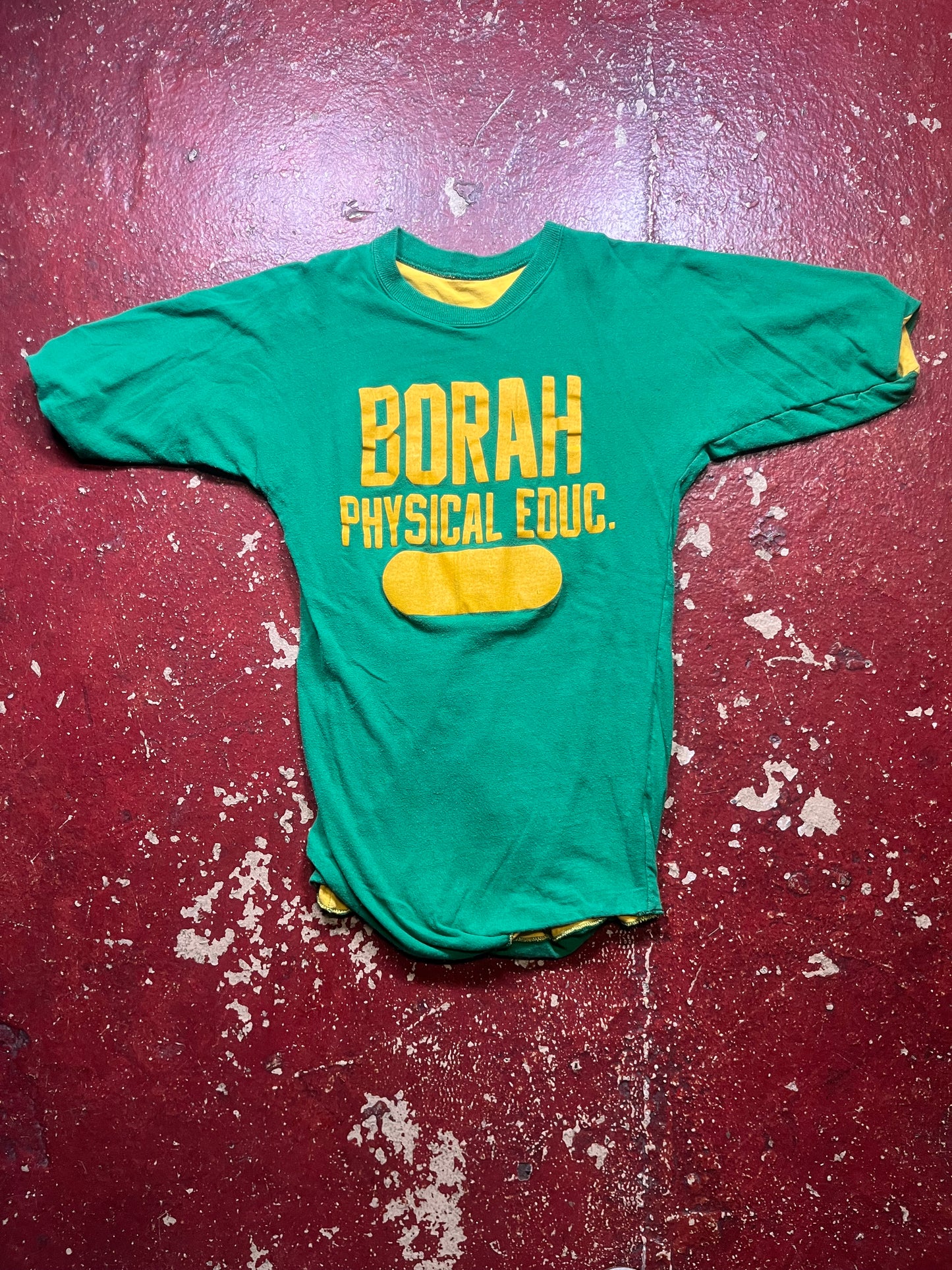 70s/80s Borah Physical Education Double Face Shirt