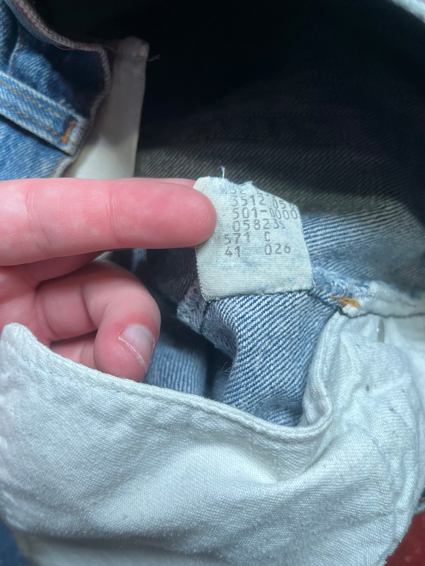 80s Levi’s 501s Jeans