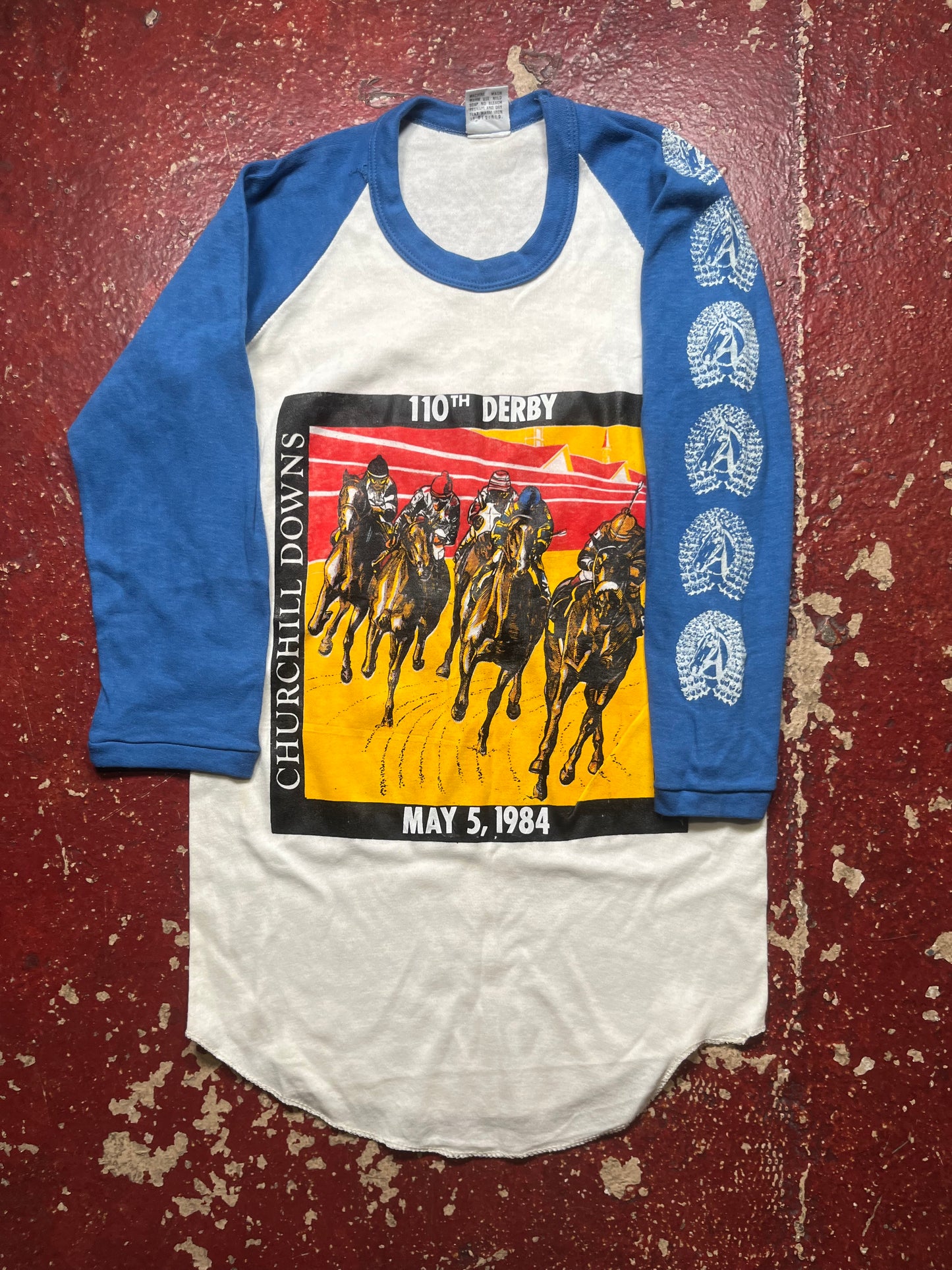 1984 Kentucky Derby Raglan Shirt