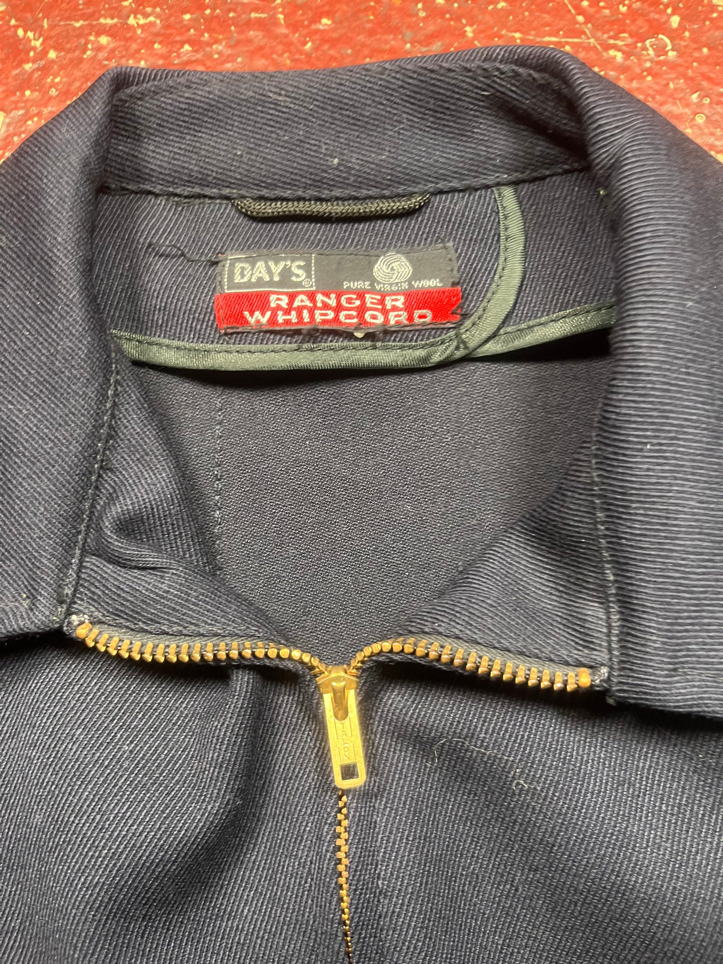 60s/70s Days Ranger Whipcord Blue Jacket
