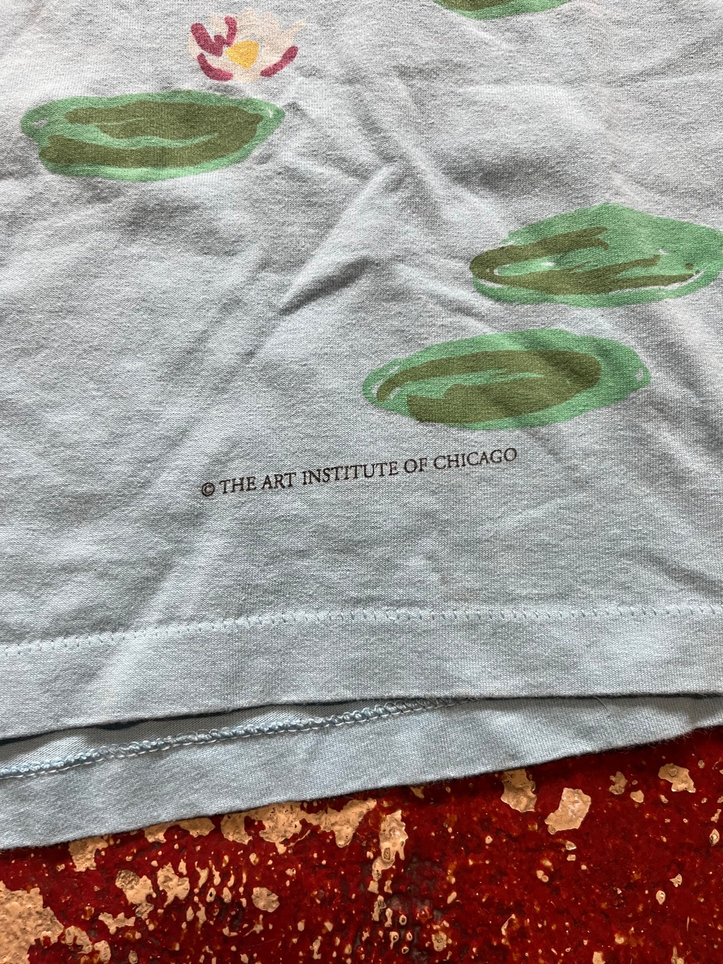 90s Monet Waterlilies AOP Tee