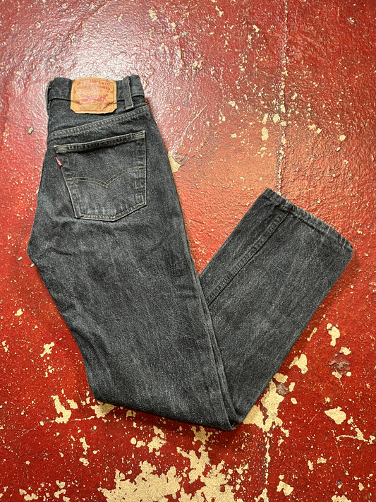80s Levi’s 501s Black Jeans