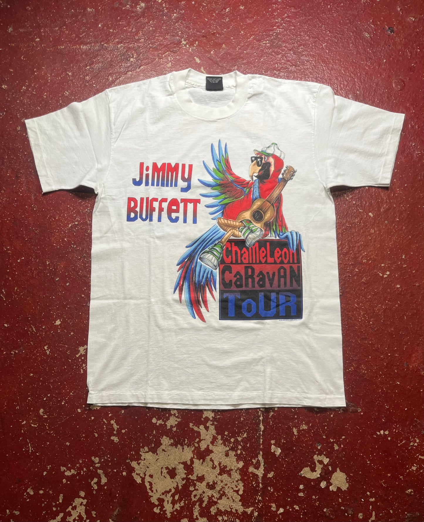1993 Jimmy Buffett “Chameleon Caravan” Tee
