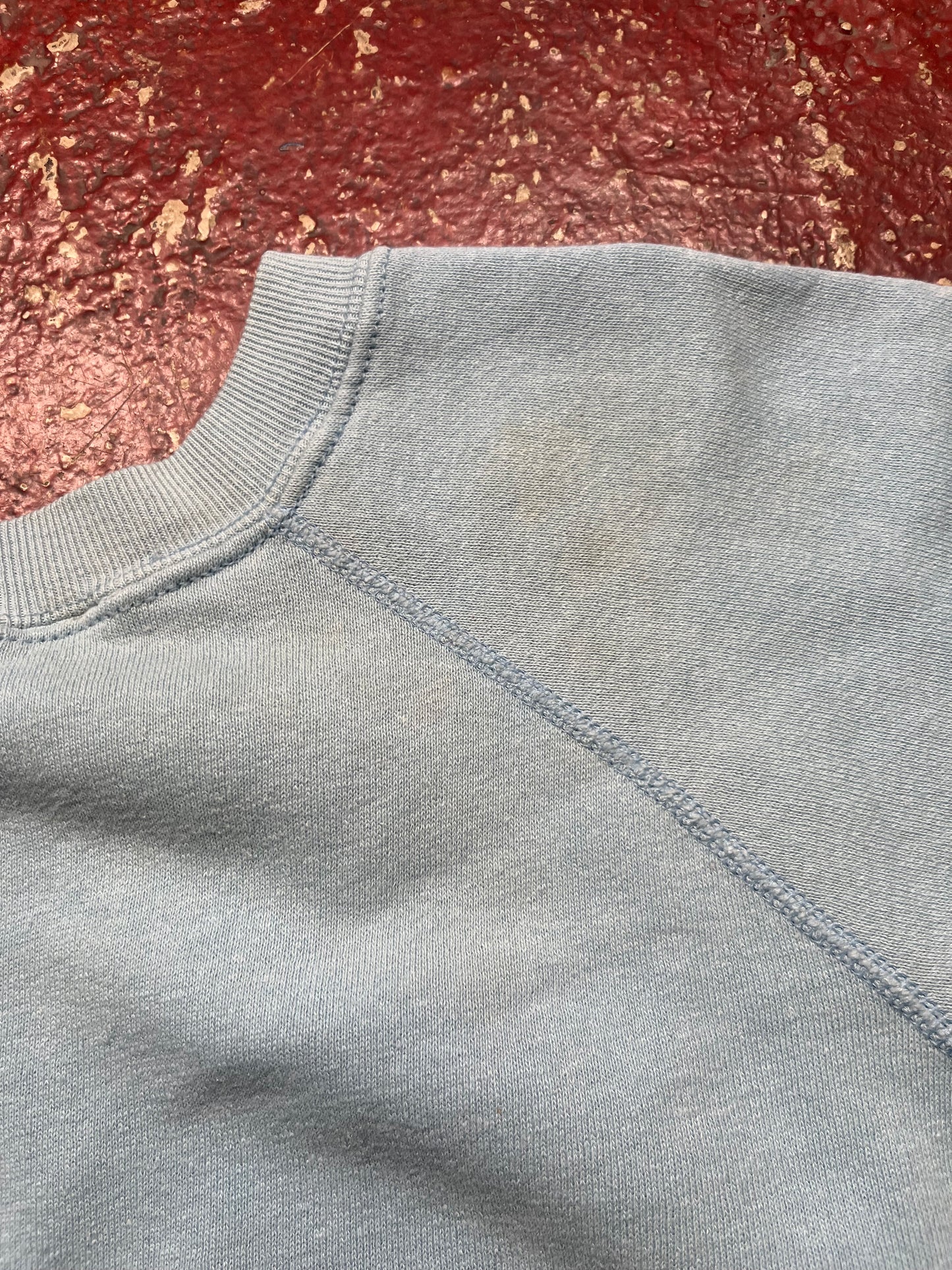 60s Light Blue Crewneck