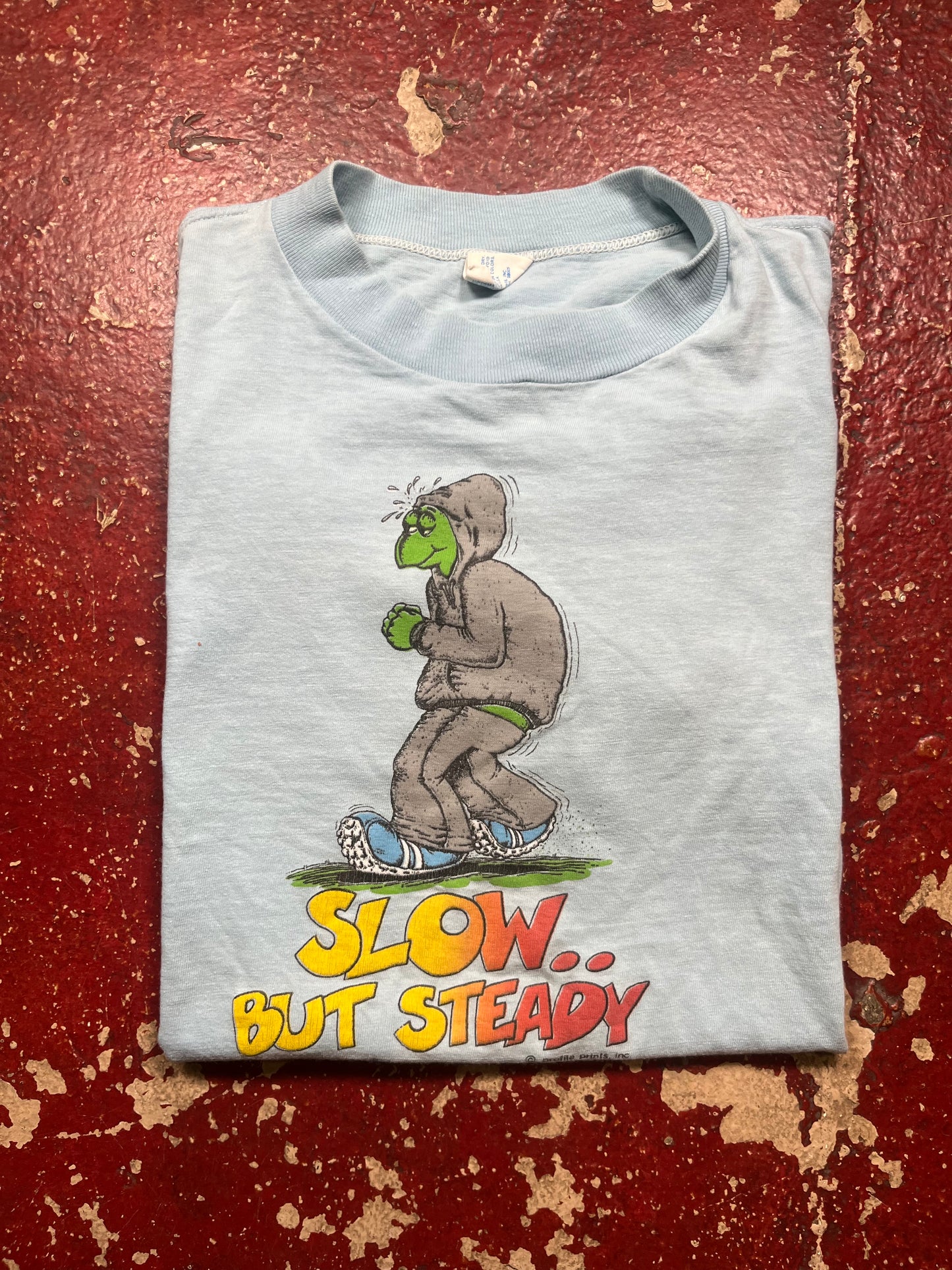 70s Slow But Steady Tee