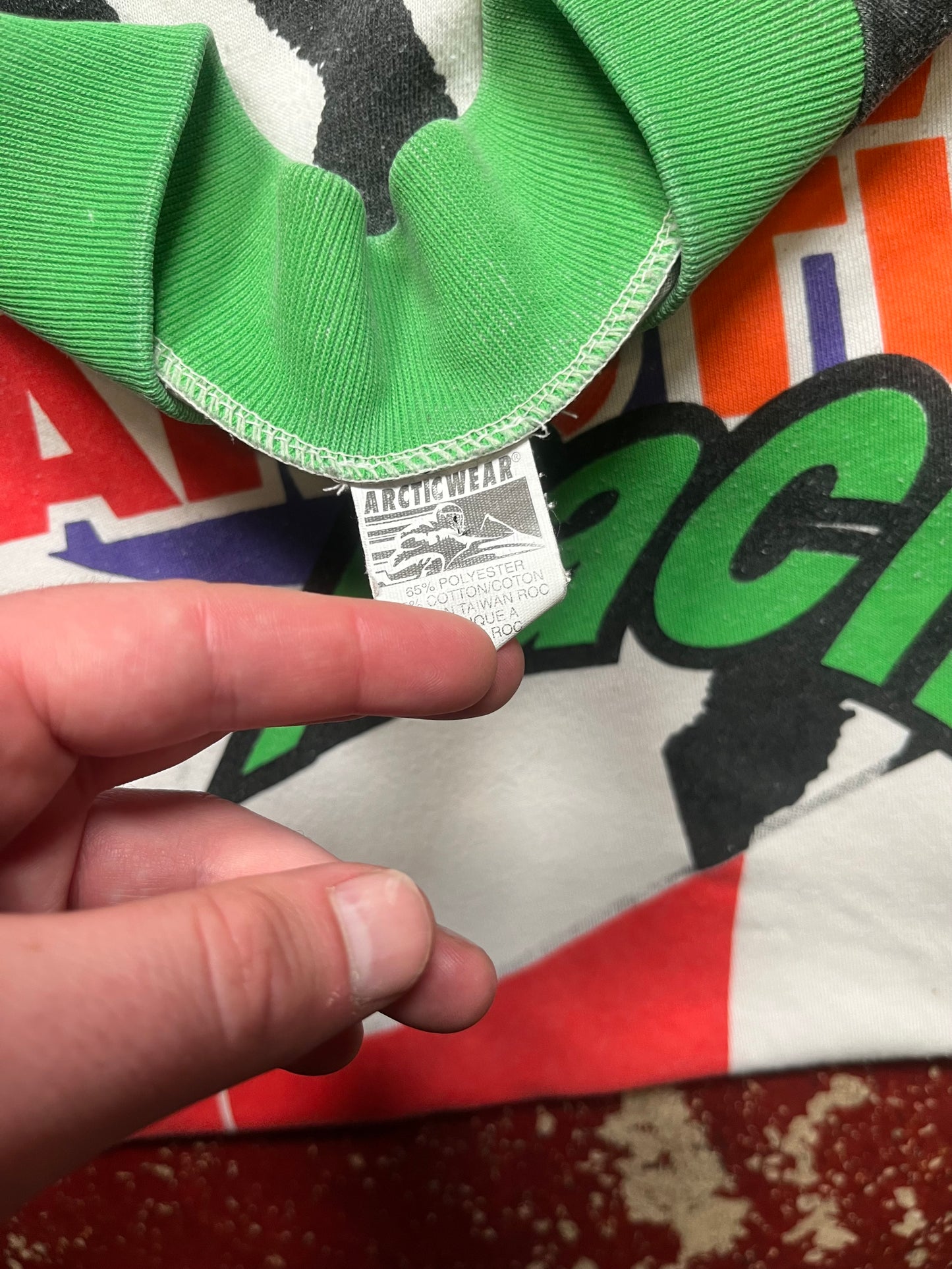 90s Team Arctic Cat Racing AOP Tee