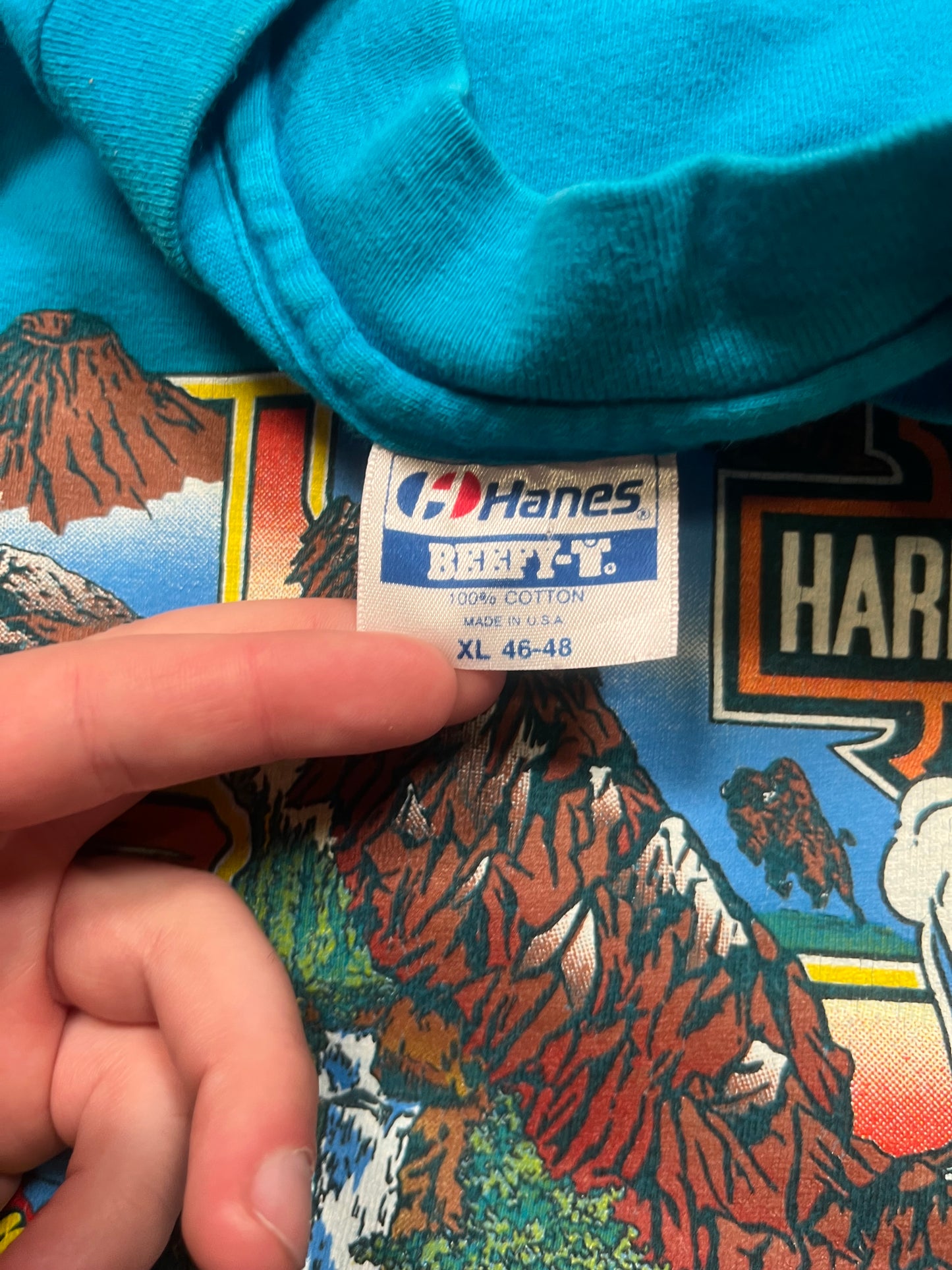 1987 Harley Davidson “Best Way To See The Northwest” Tee