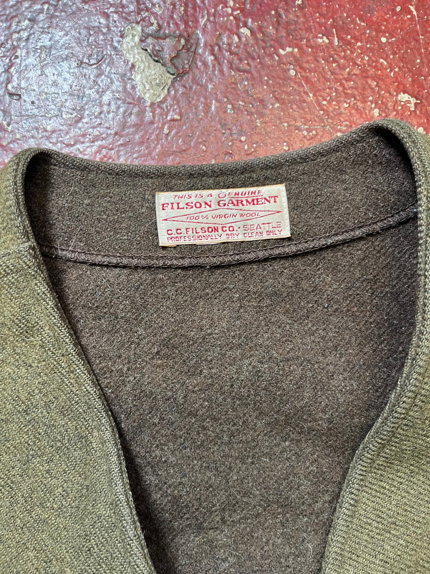 70s/80s Filson Wool Vest
