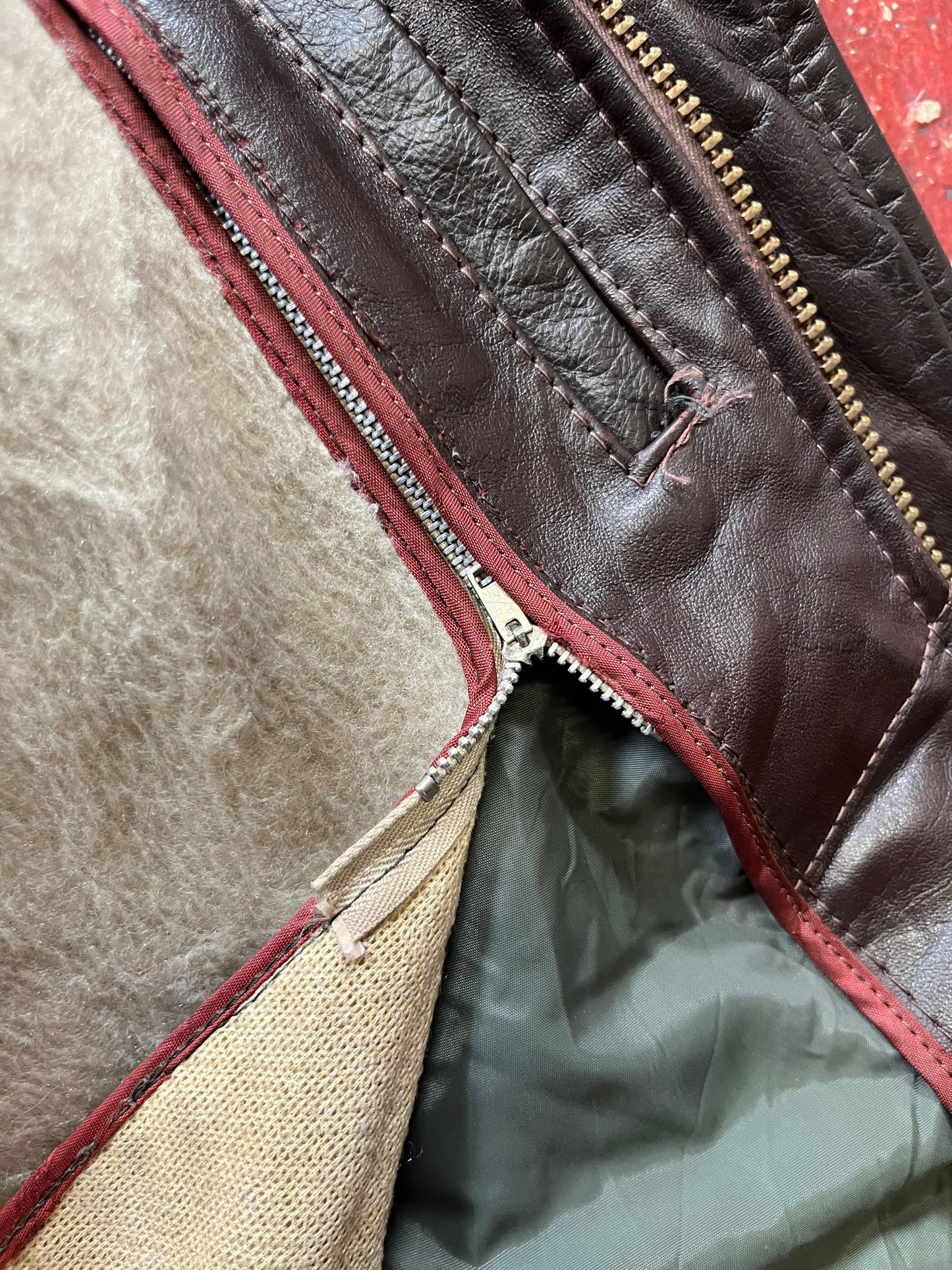 60s Lesco Leather Jacket