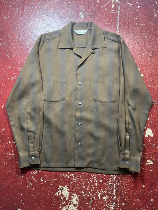 50s Da Vinci Gabardine Long Sleeve Shirt
