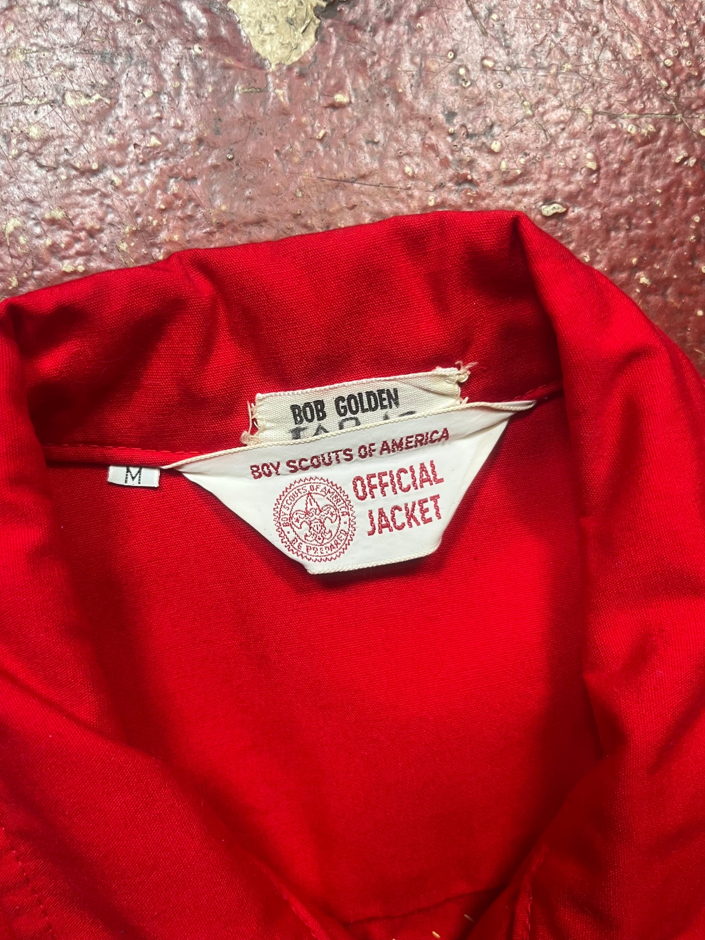 1969 Boy Scouts Red Jacket