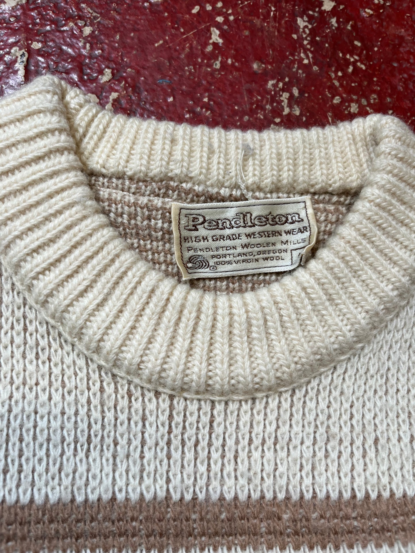 70s Pendleton Navajo Sweater