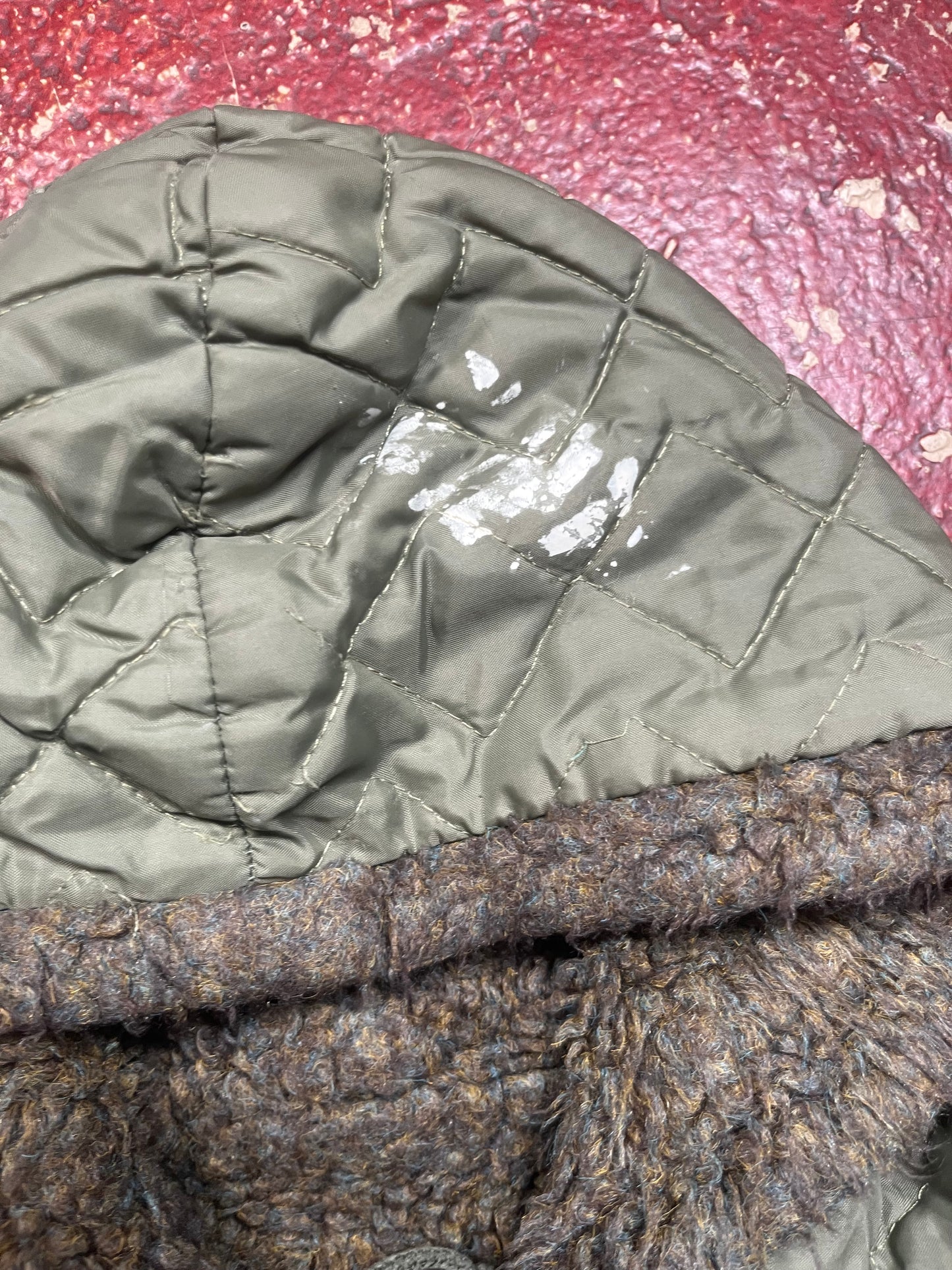 60s Reversible Green Full Zip Jacket