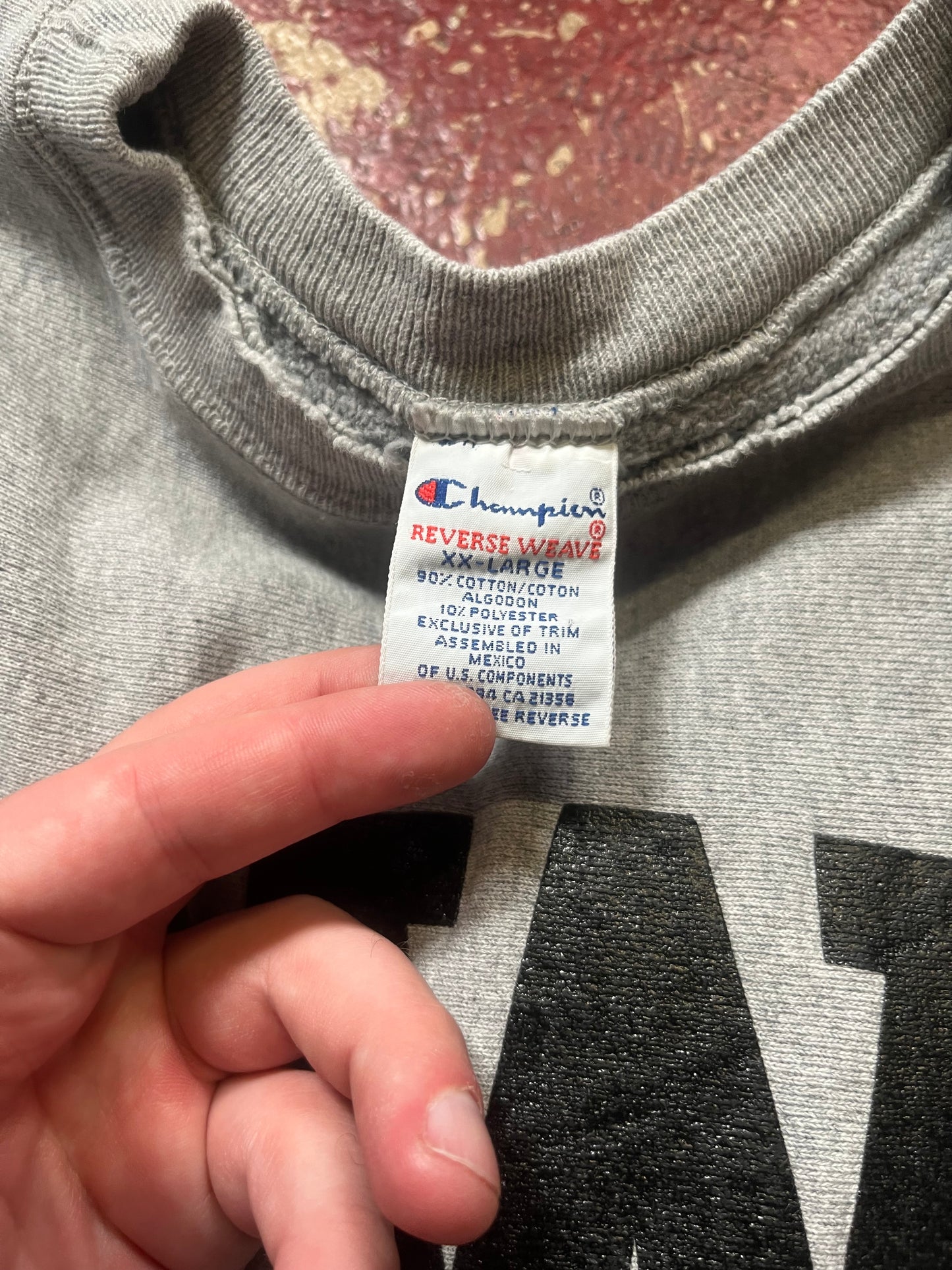 90s Champion Reverse Weave Iowa Crewneck
