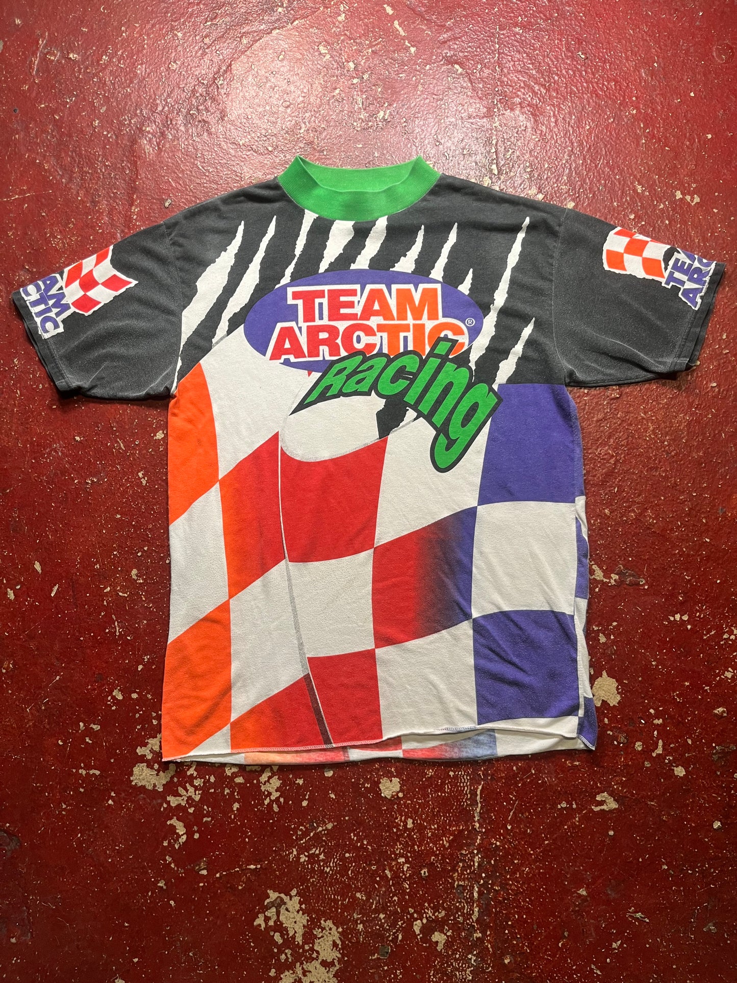 90s Team Arctic Cat Racing AOP Tee