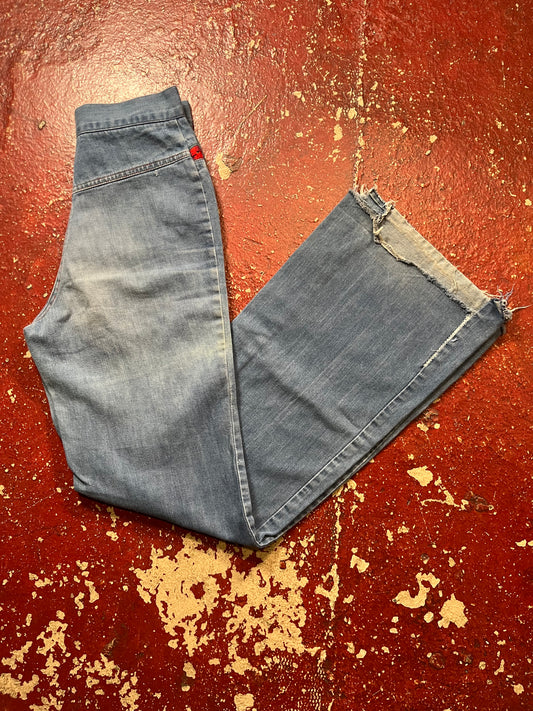 60s/70s Dangle Zip Pocket Jeans