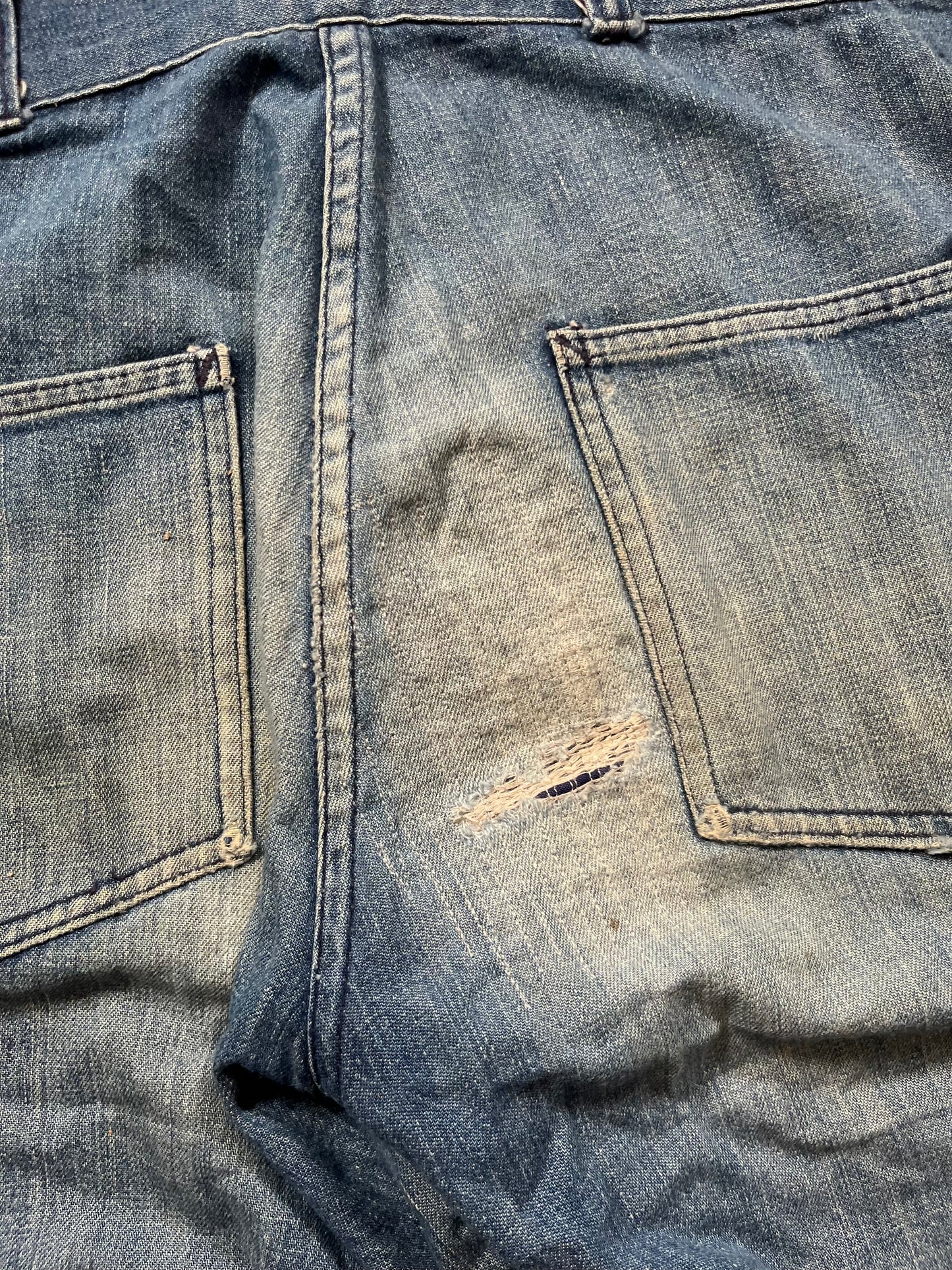60s Seafarer Front Button Fly Jeans